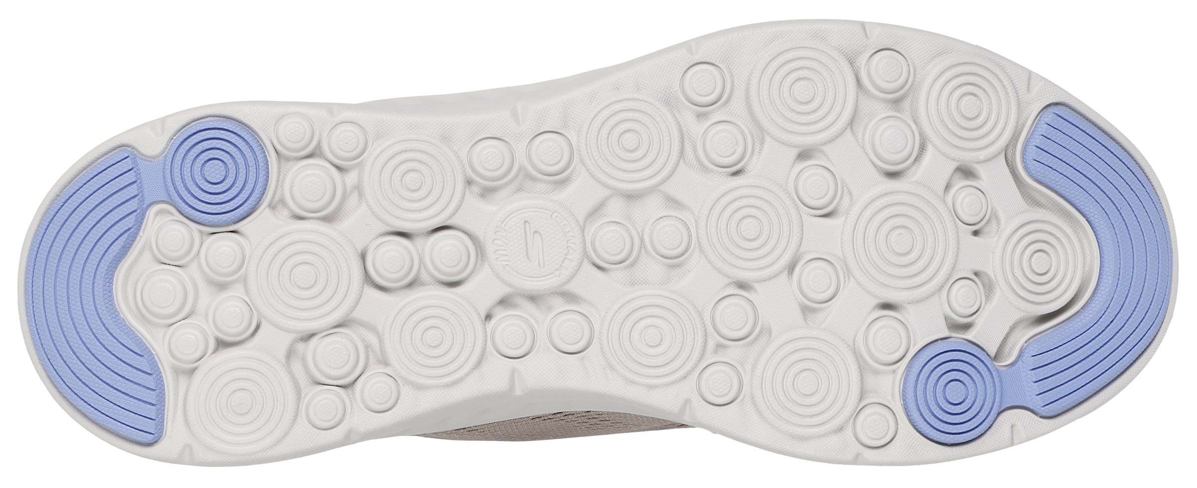 Skechers Slip-On Sneaker »GO WALK NOW-KHLOE«, Freizeitschuh mit Fersenkissen und Slip-ins Technologie