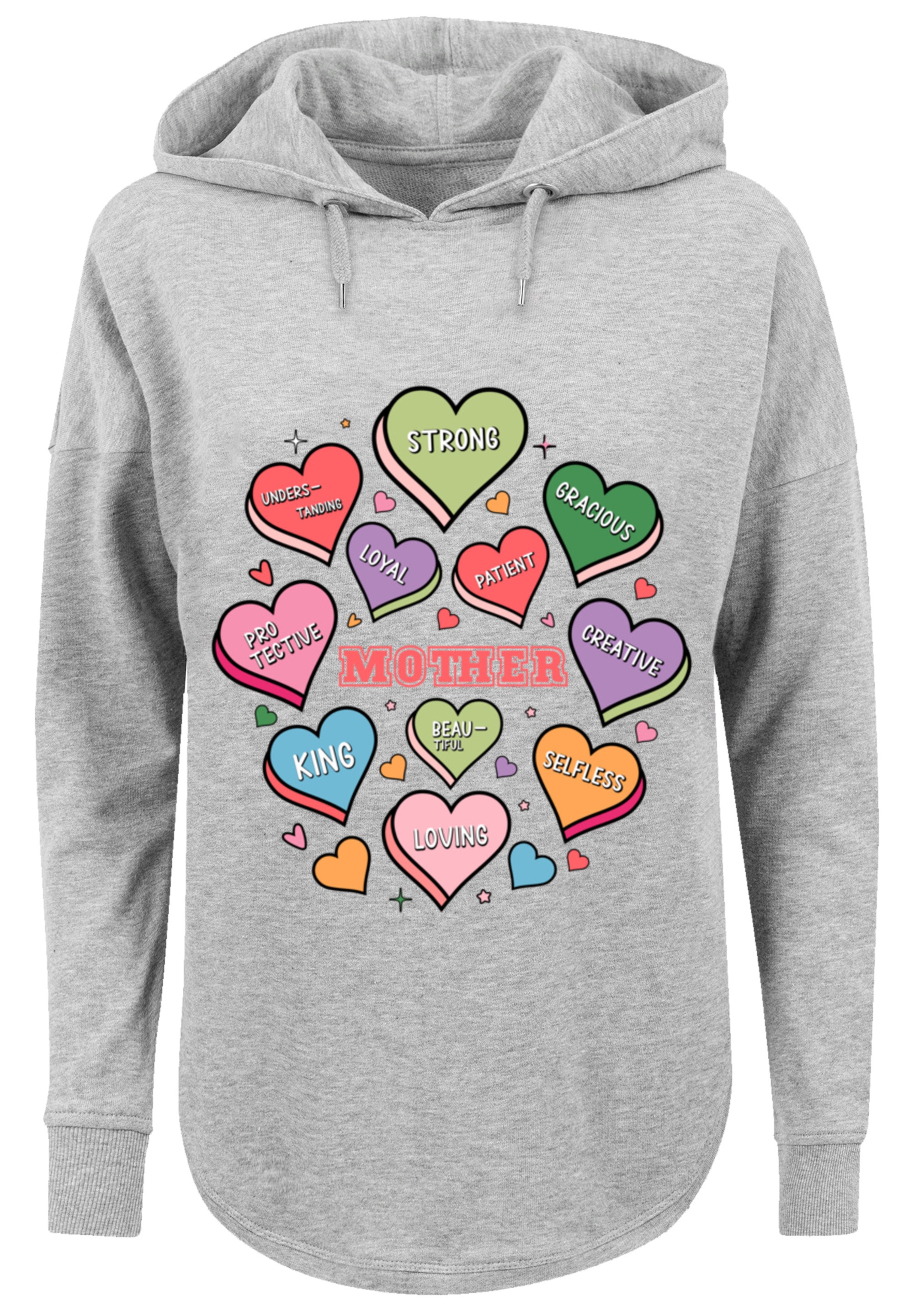 F4NT4STIC Kapuzenpullover »Muttertag Mama Herzen«, Premium Qualität