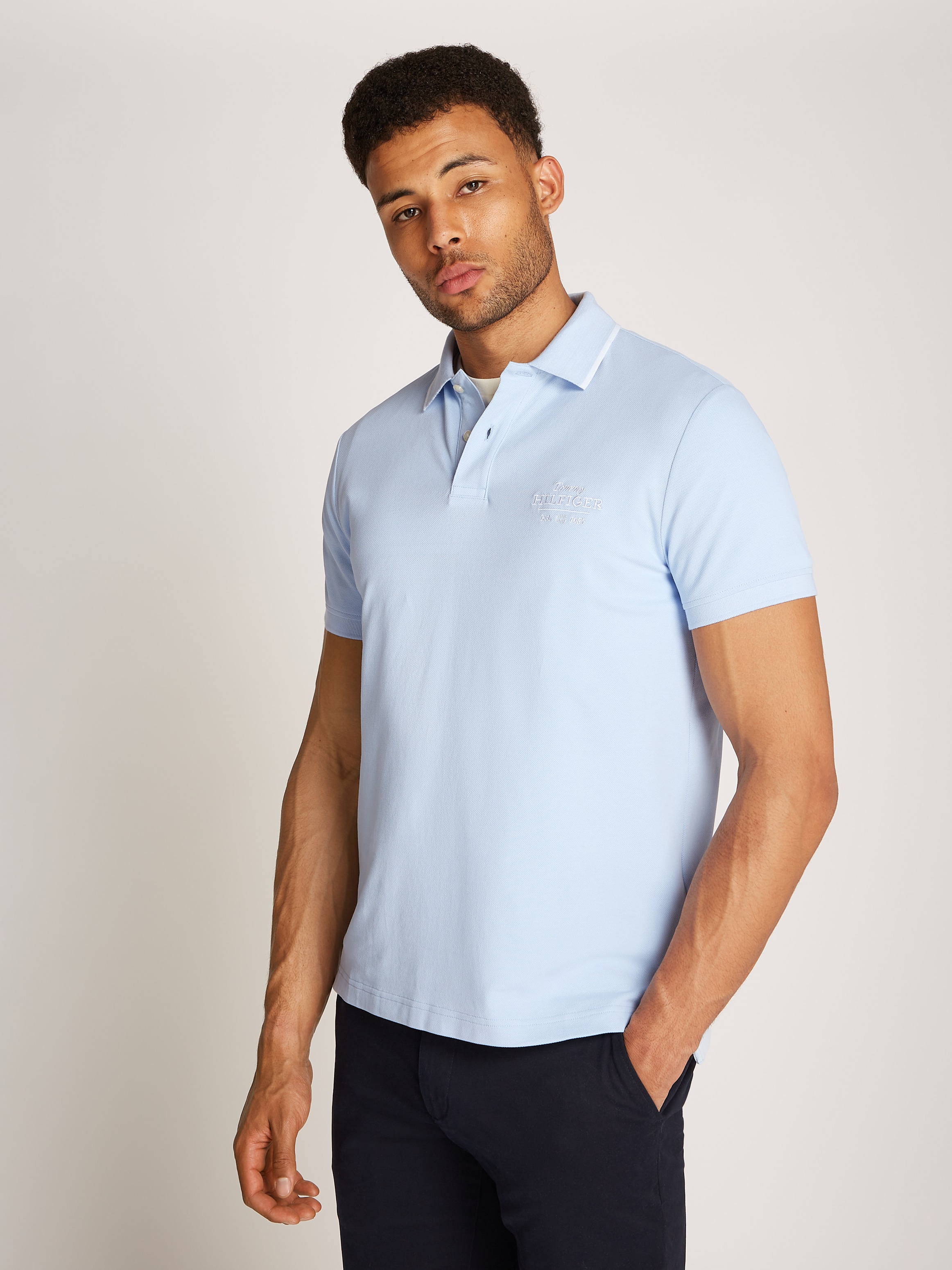 TOMMY HILFIGER Polo marškinėliai »LEFT CHEST GRAPHIC ...