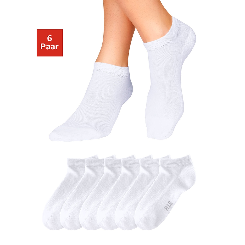 H.I.S Sneakersocken, (Set, 6 Paar)