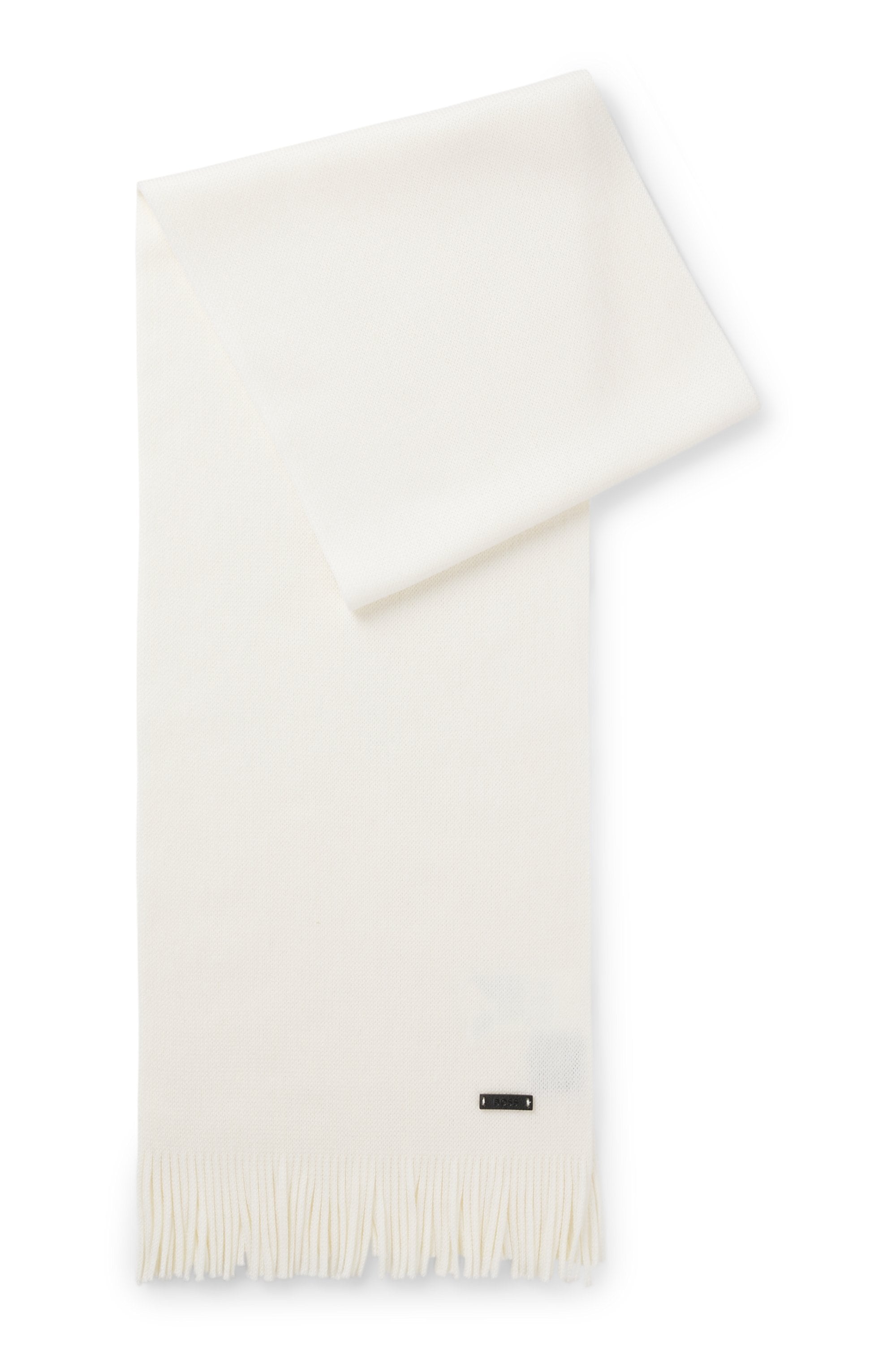 BOSS 1100000002199 "Albas" aus Schurwolle mit Raschel-Strick, 170 x 25 cm