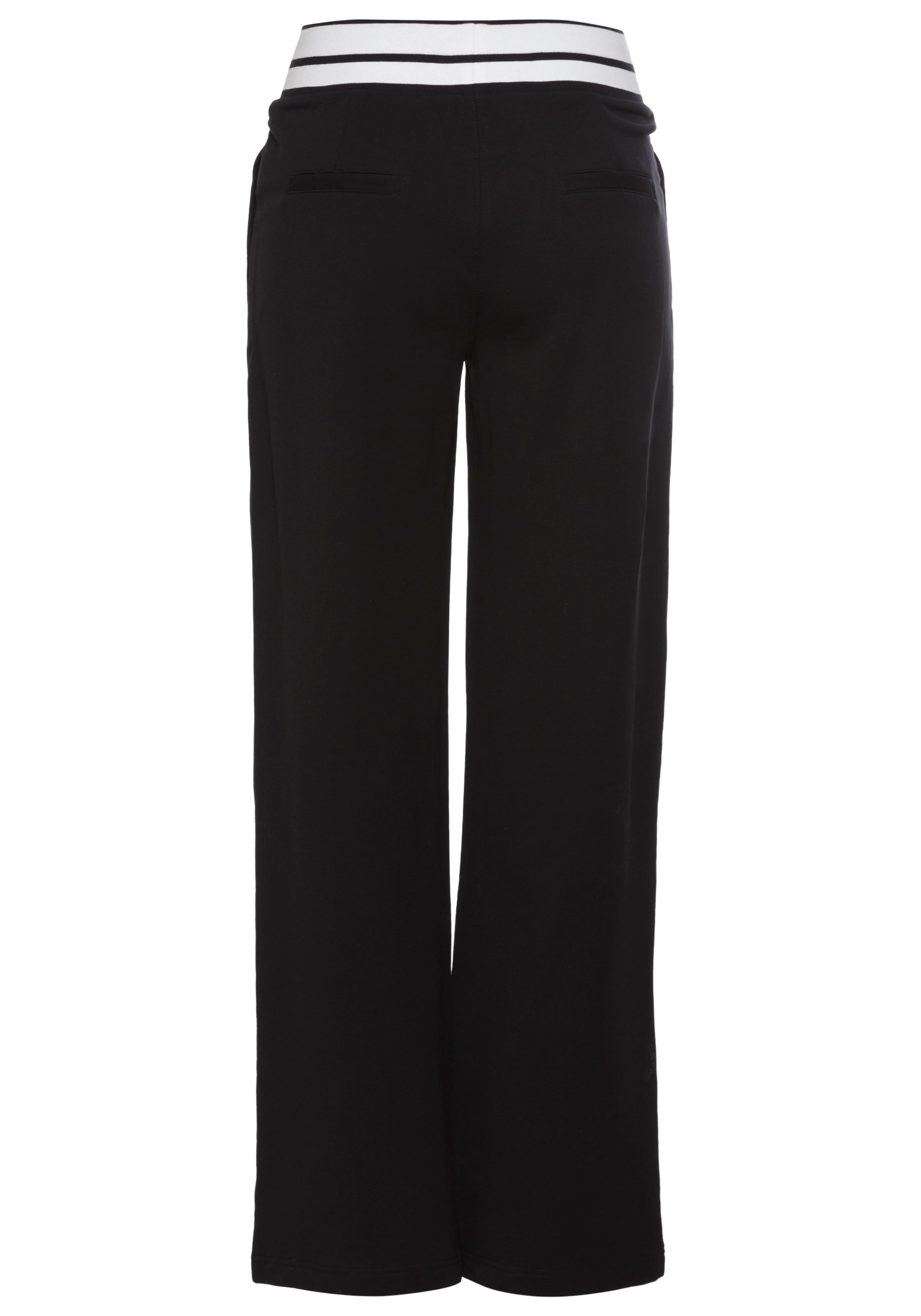 DELMAO Jerseyhose, mit Kontrastbund - NEUE KOLLEKTION