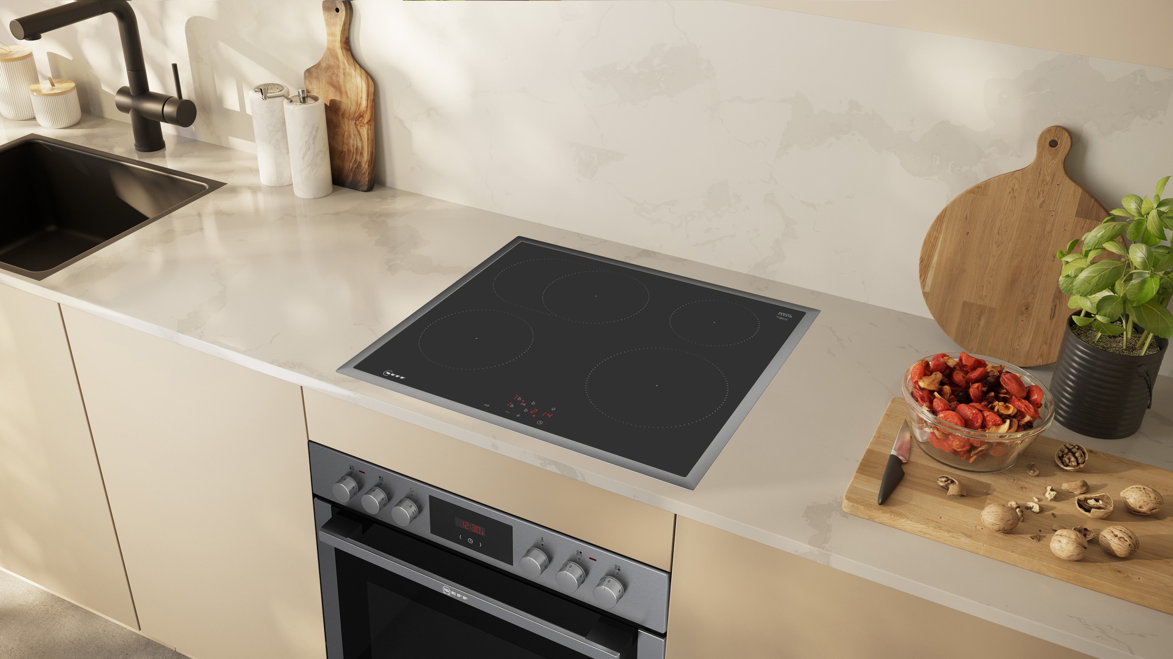 NEFF Induktions Herd-Set »E2CCG6AK0«