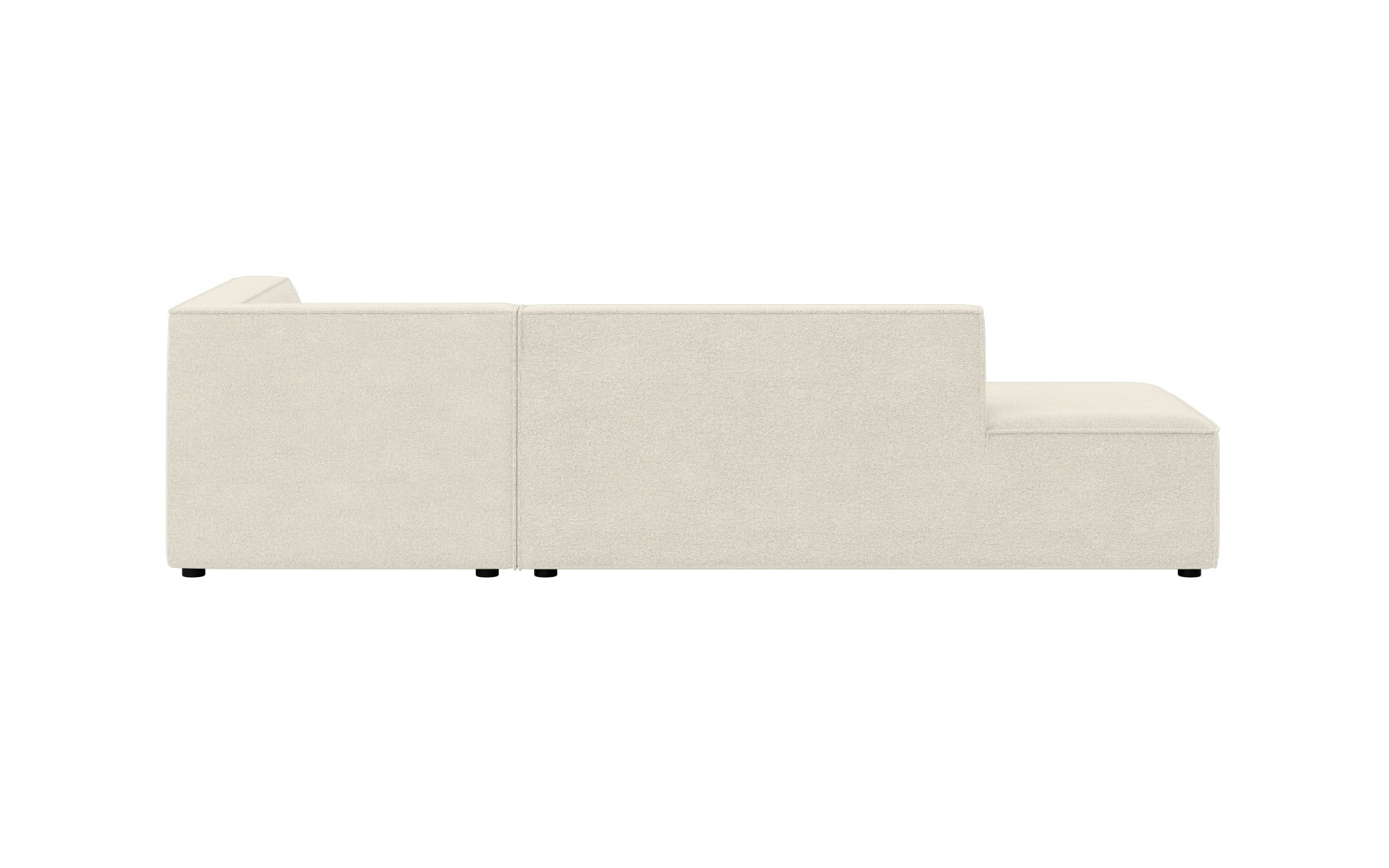 INOSIGN Ecksofa »Ecksofa Cavan mit Ottomane links oder rechts bestellbar«, L-Form mit Wellenunterfederung, Maße B/T/H: 270/180/72 cm
