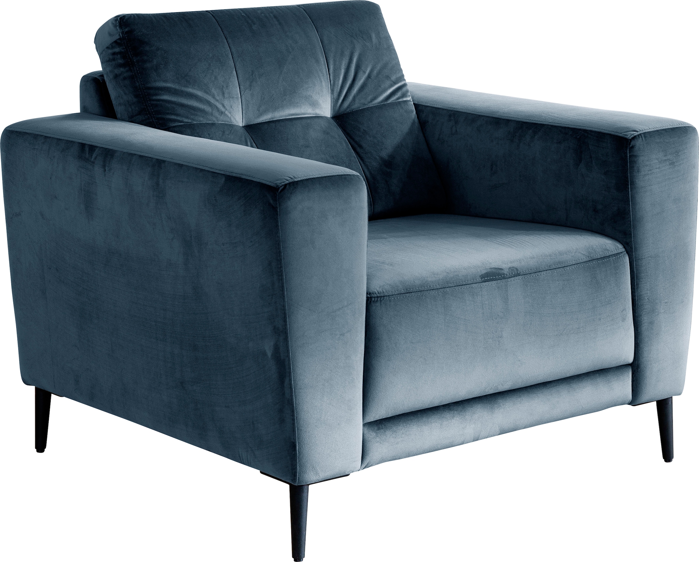 Trends by HG Sessel »Barcelona«, mit Metallfuss, frei im Raum stellbar