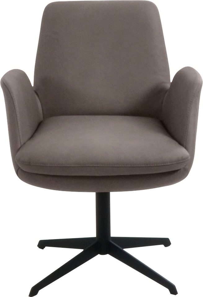 K+W Komfort & Wohnen Drehstuhl "Cube" () Rückholfunktion, Untergestell schw günstig online kaufen