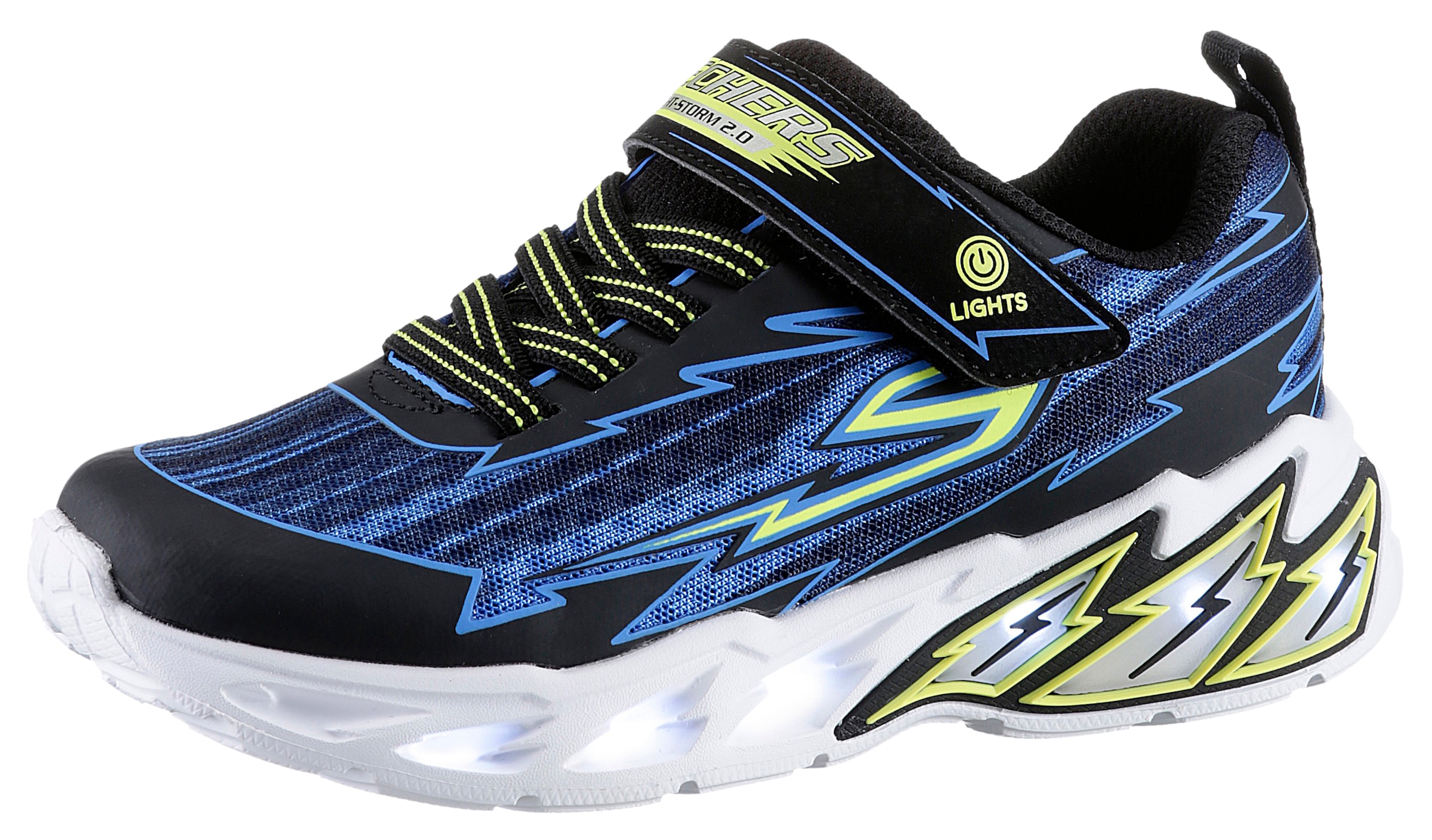 Sneaker »S-Lights: Light Storm 2.0 - Bolt-Brights«, Blinkschuh, LED Schuh, Klettschuh...