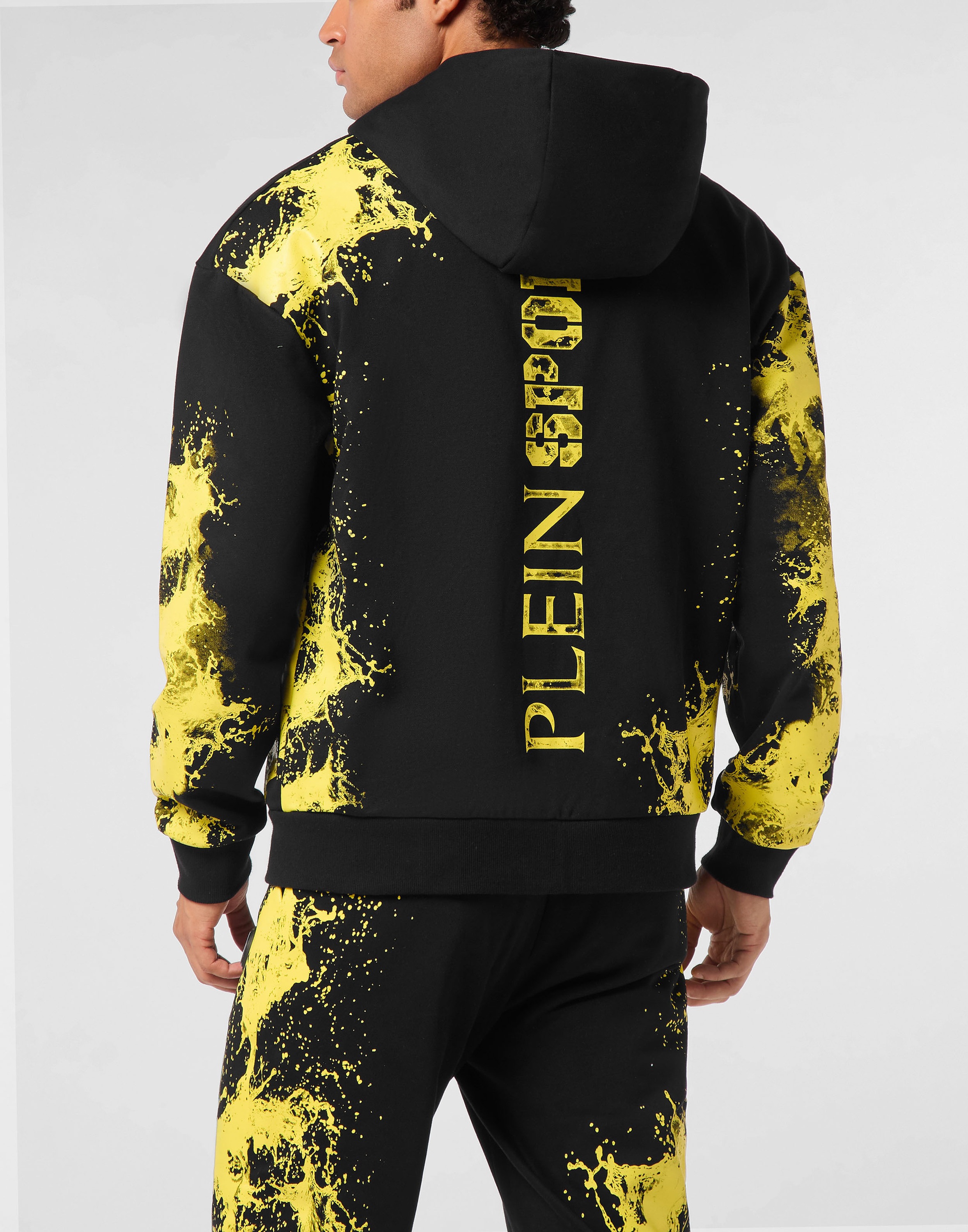 PLEIN SPORT Kapuzensweatjacke »Splash«