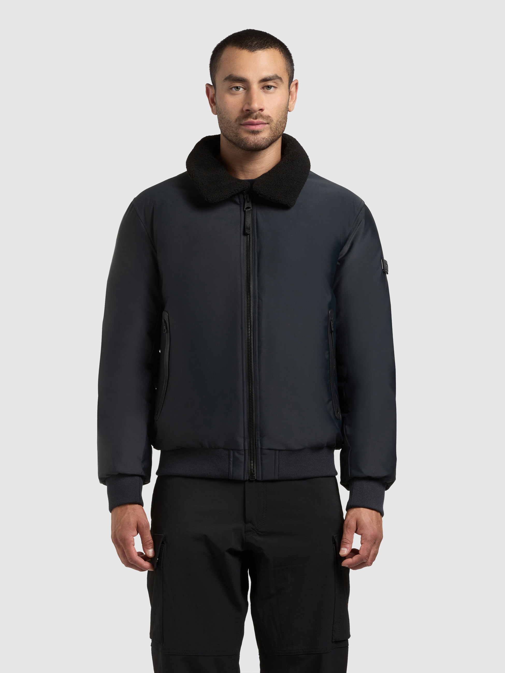 khujo Blouson »GINSTER« ohne Kapuze