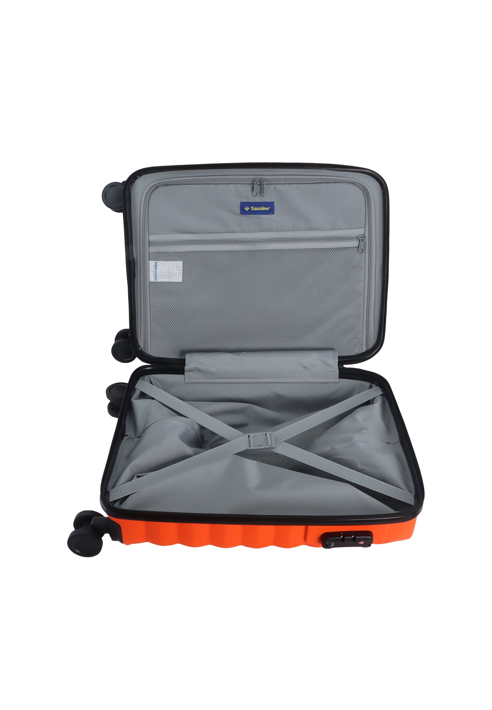 Saxoline® Koffer »Flow«, aus robustem ABS/PC-Material