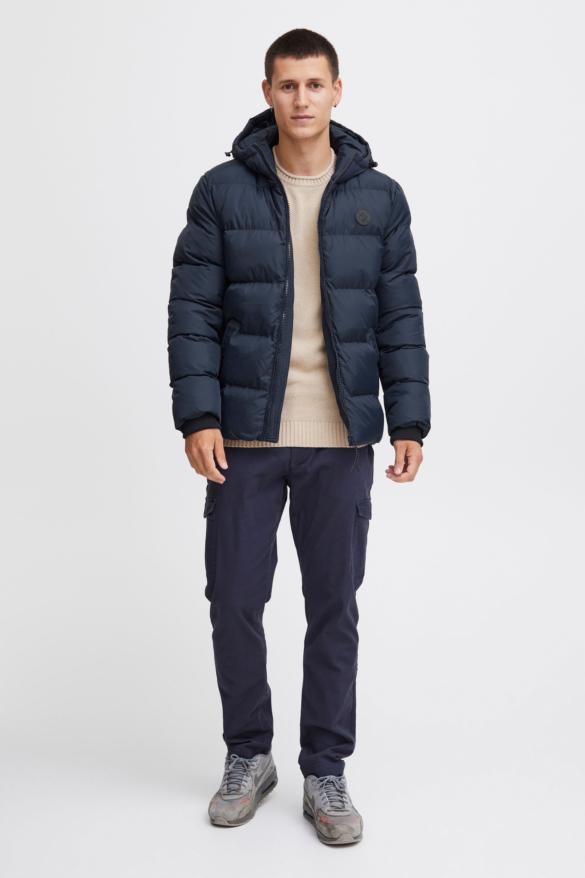 Indicode Steppjacke »Steppjacke IRDapse«, mit Kapuze