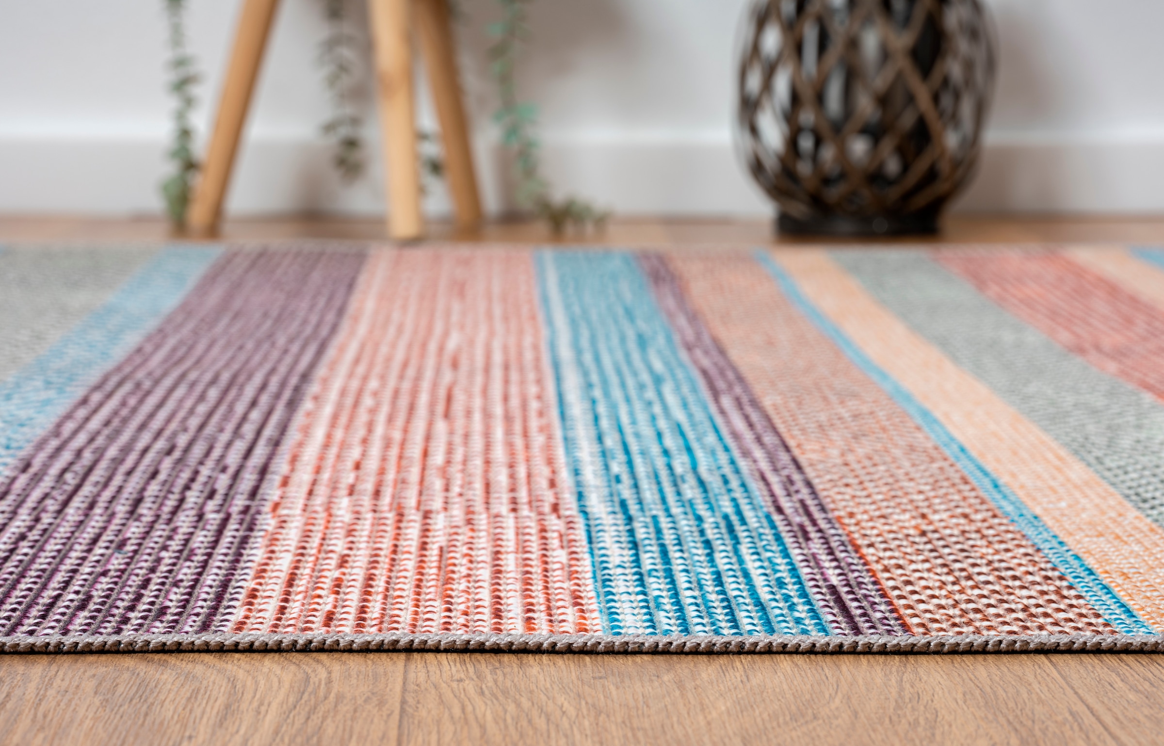 Myflair Möbel & Accessoires Teppich »Vivi Lagerräumung«, rechteckig, 10 mm Höhe, bedruckt, modernes Design, In- & Outdoor geeignet, waschbar