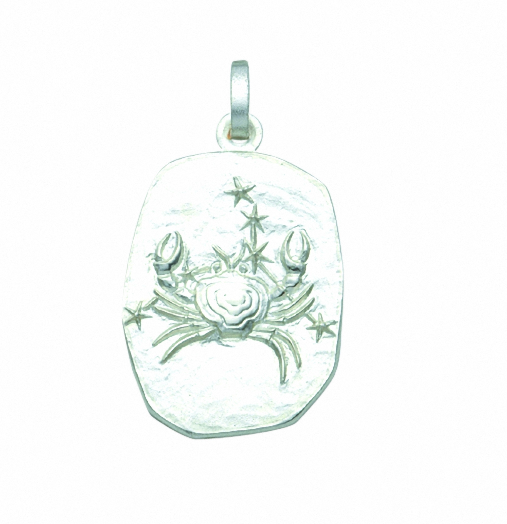 ADELIA ́S Damen Kettenanhänger "Damen & Herren 925 Silber Sternzeichen Anhänger Krebs", Damen, Krebs, Silber 925 (Sterlingsilber), silber, Silber 925