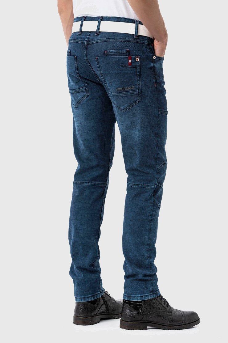 Cipo & Baxx Slim-fit-Jeans »Jeans«, im washed Look