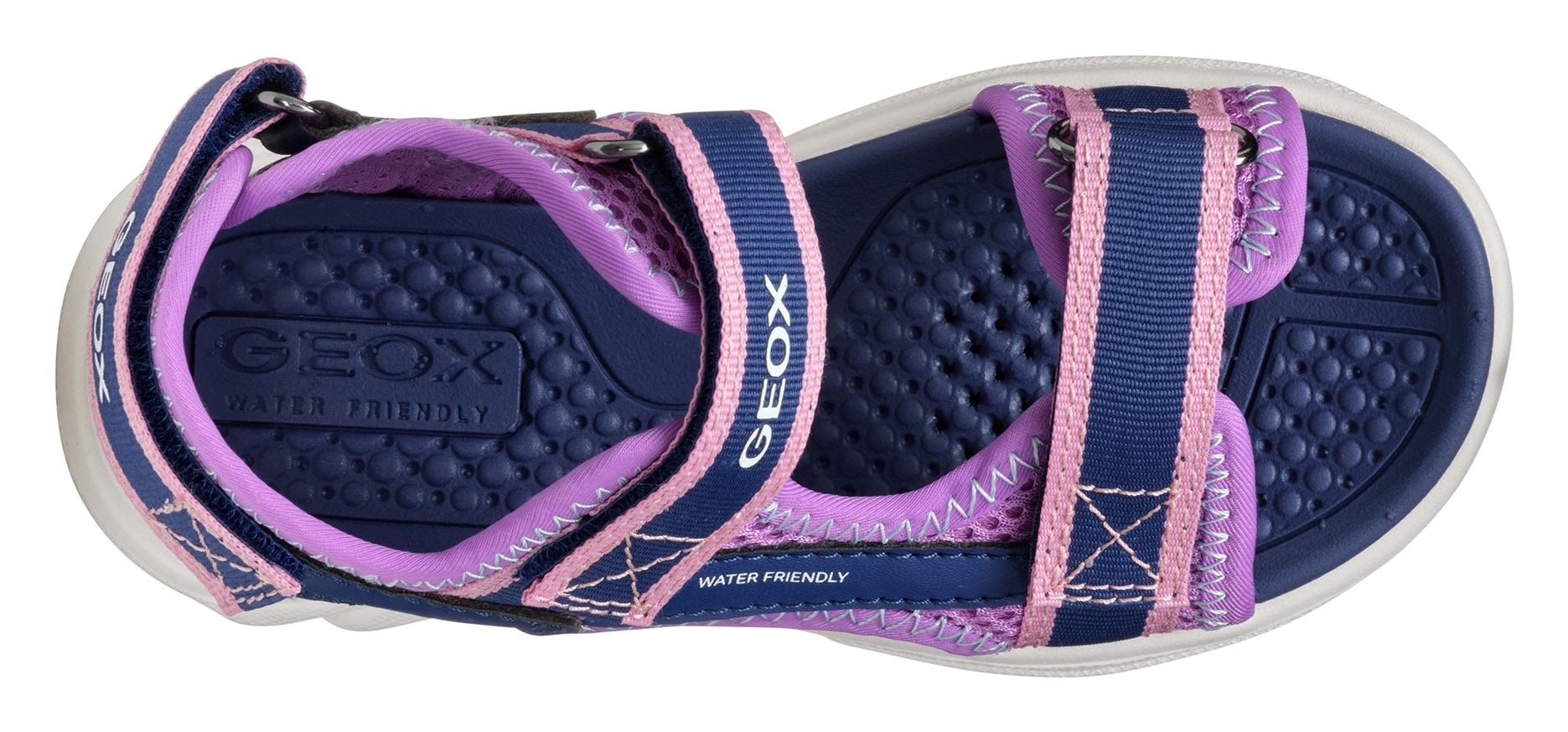 Geox Sandale »J SANDAL AIRADYUM GI«, Trekking Sandale, Klettschuh mit wasserfreundlicher Ausstattung