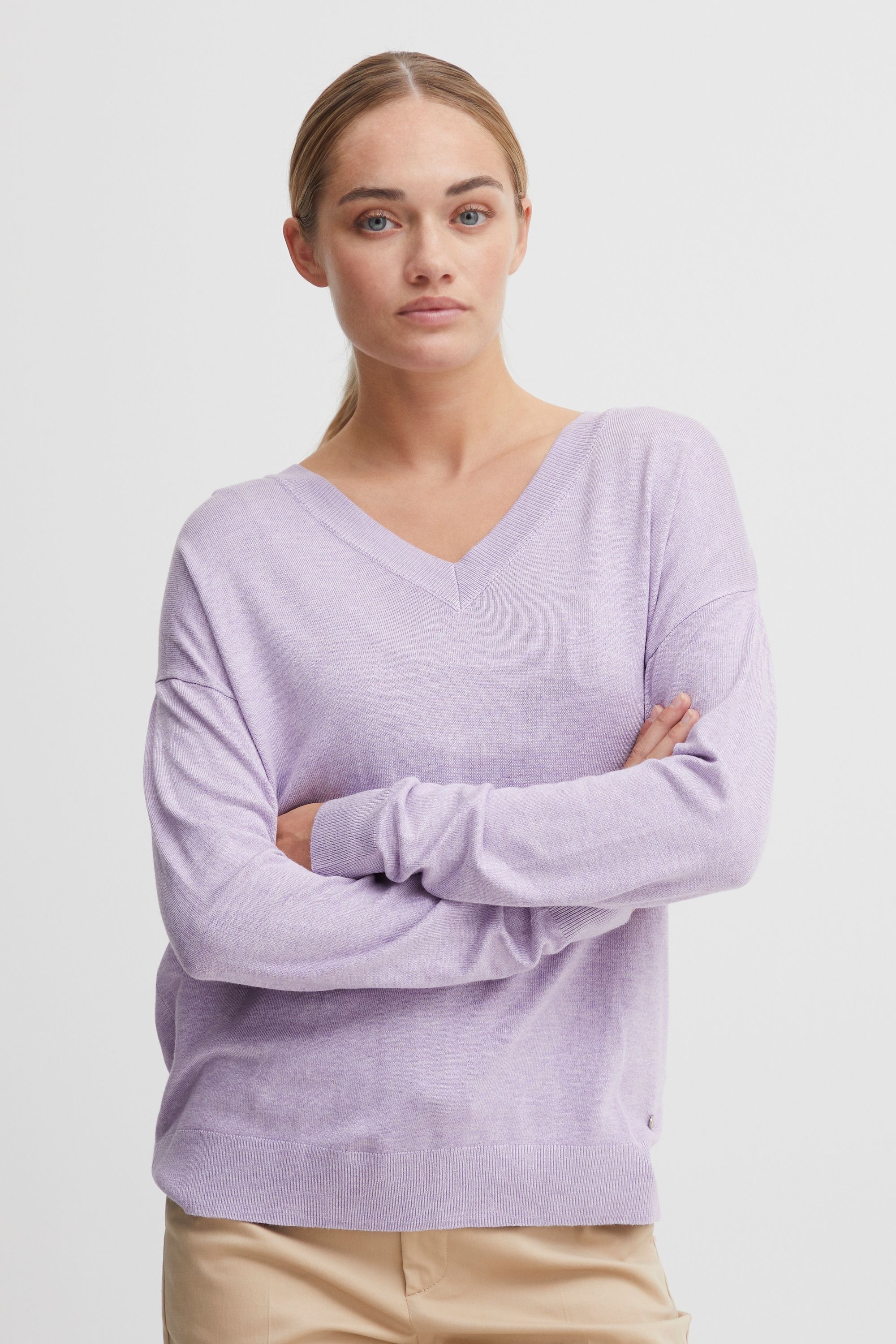 OXMO Strickfleece-Pullover "Strickpullover OXHelle" günstig online kaufen