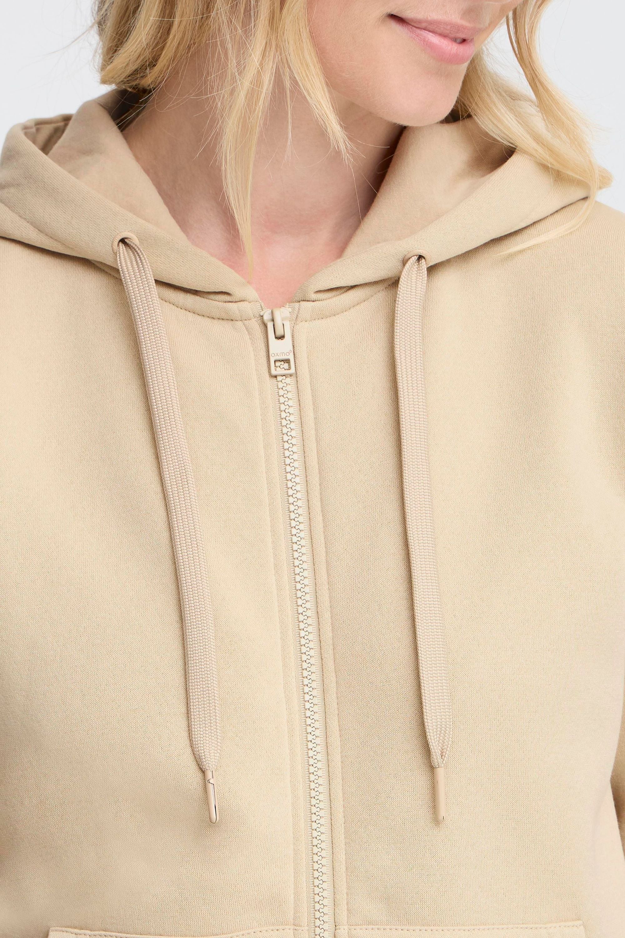 OXMO Kapuzensweatjacke »Kapuzenfleecejacke OXKAREN«