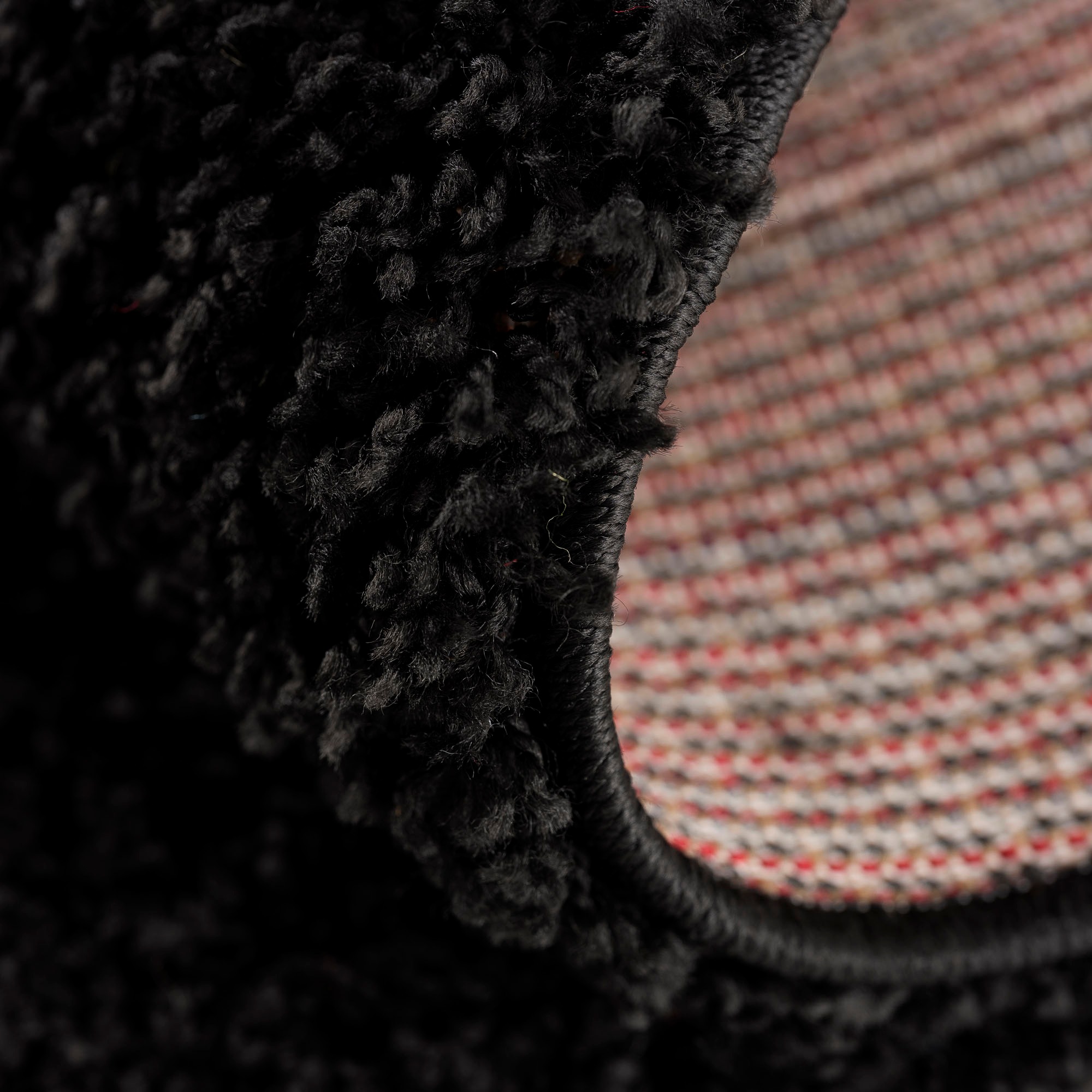 Sanat Hochflor-Teppich "LOCA" rund 30 mm Höhe Wohnzimmer, Langflor, Shaggy, günstig online kaufen