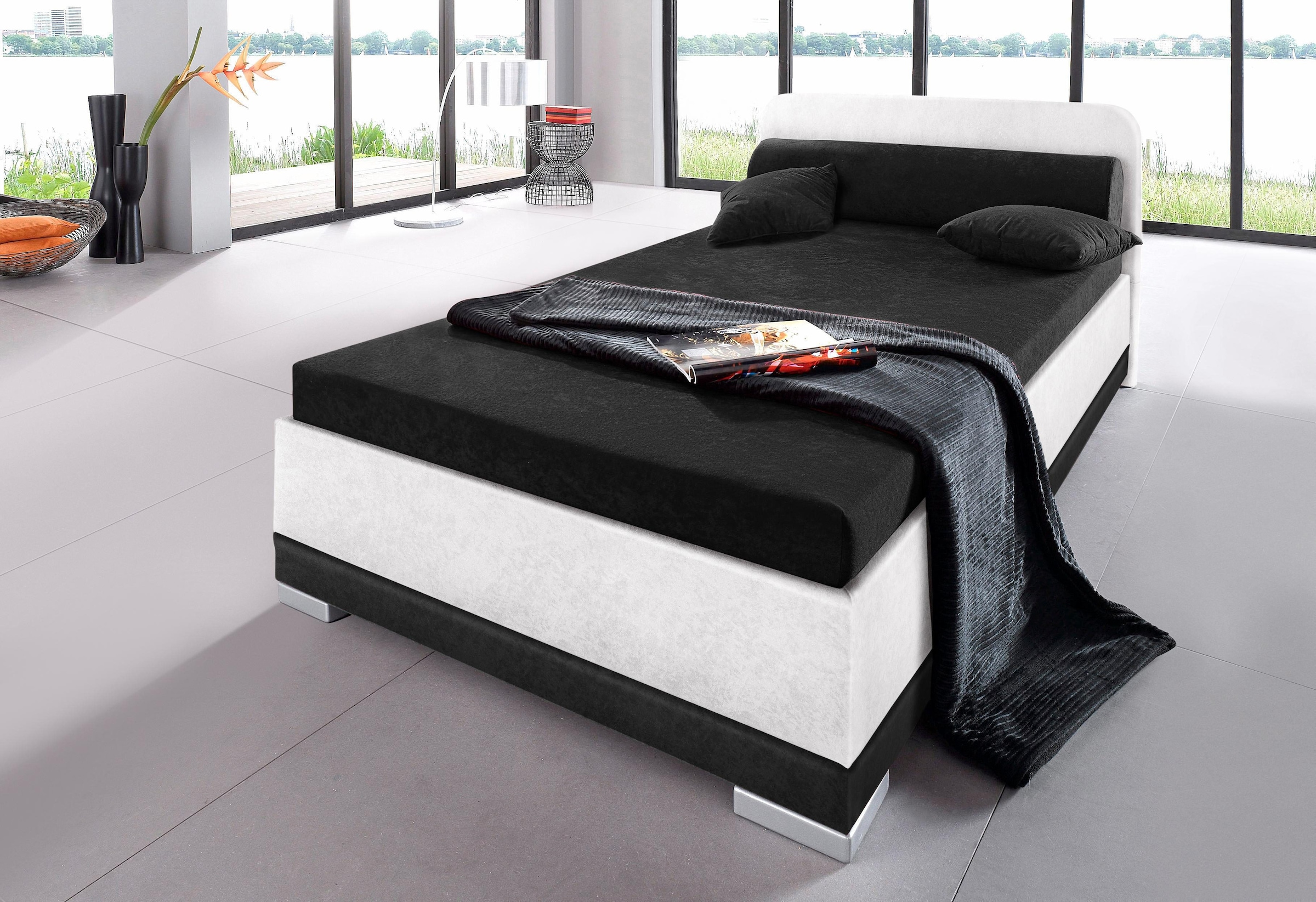 Maintal Polsterbett "wahlweise mit Matratze und praktischen Bettkasten," günstig online kaufen