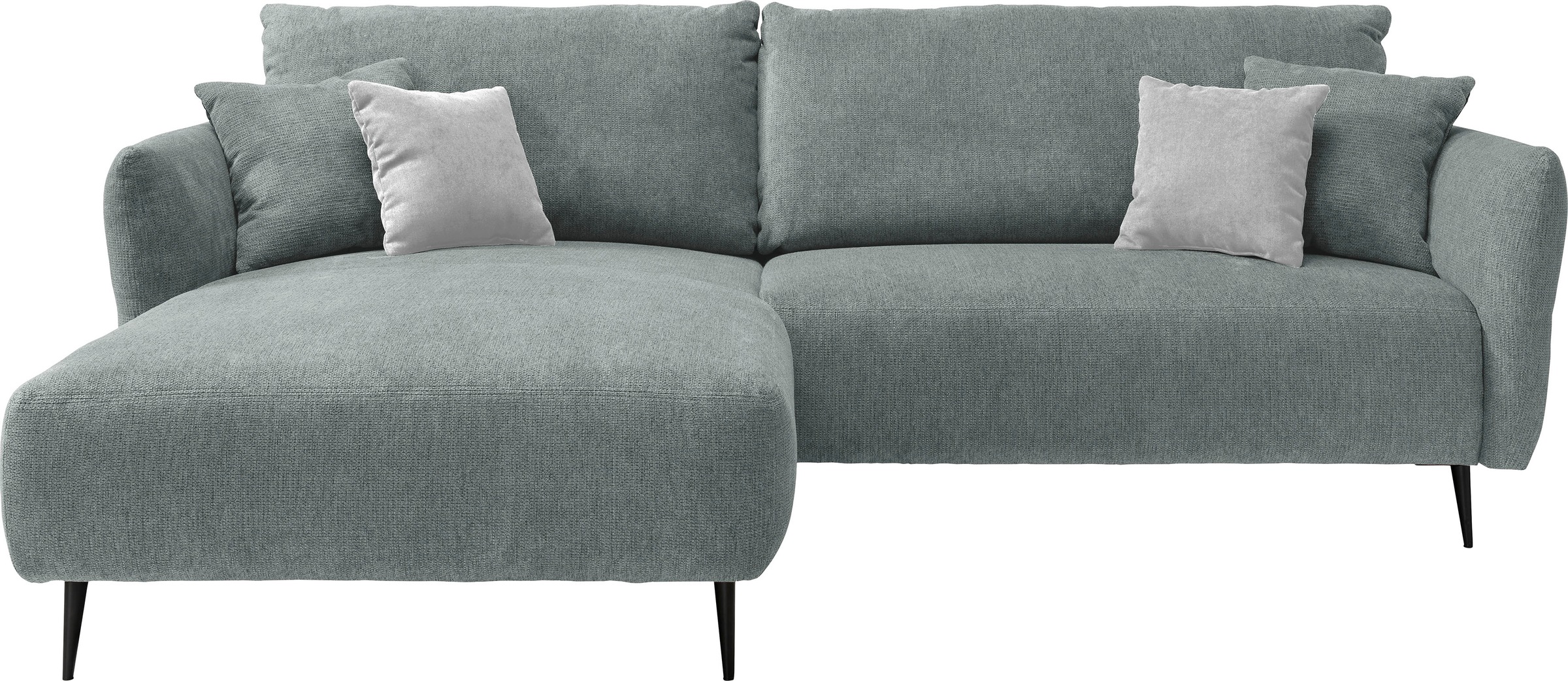 INOSIGN Ecksofa »Amarena L-Form«, inklusive Armlehnenverstellfunktion, 4x Zierkissen gratis