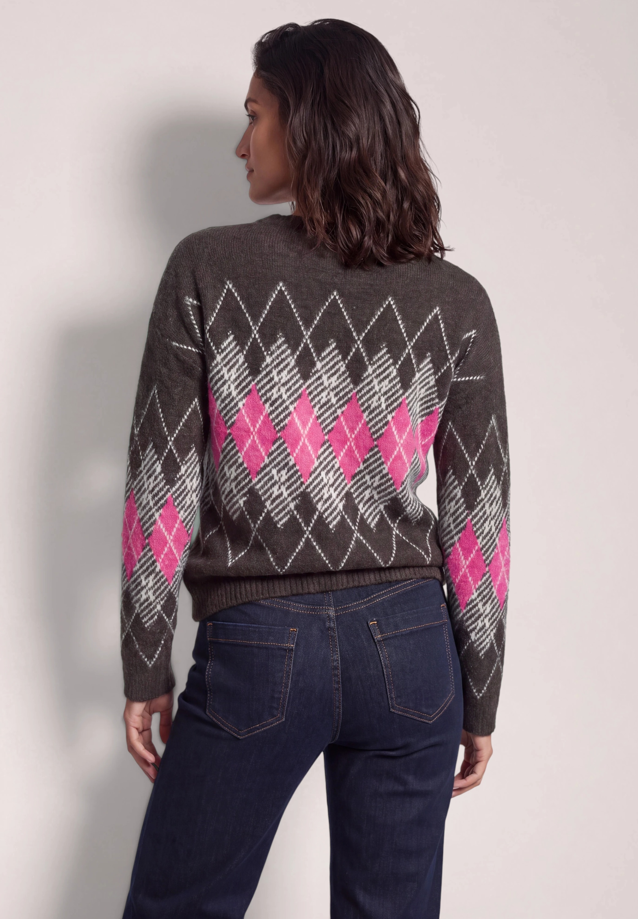 Cecil Strickpullover mit Tunnelzug am Saum
