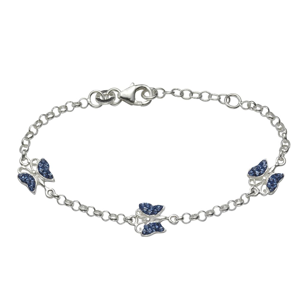 Vivance Armband »925/- Sterling Silber Schmetterling«