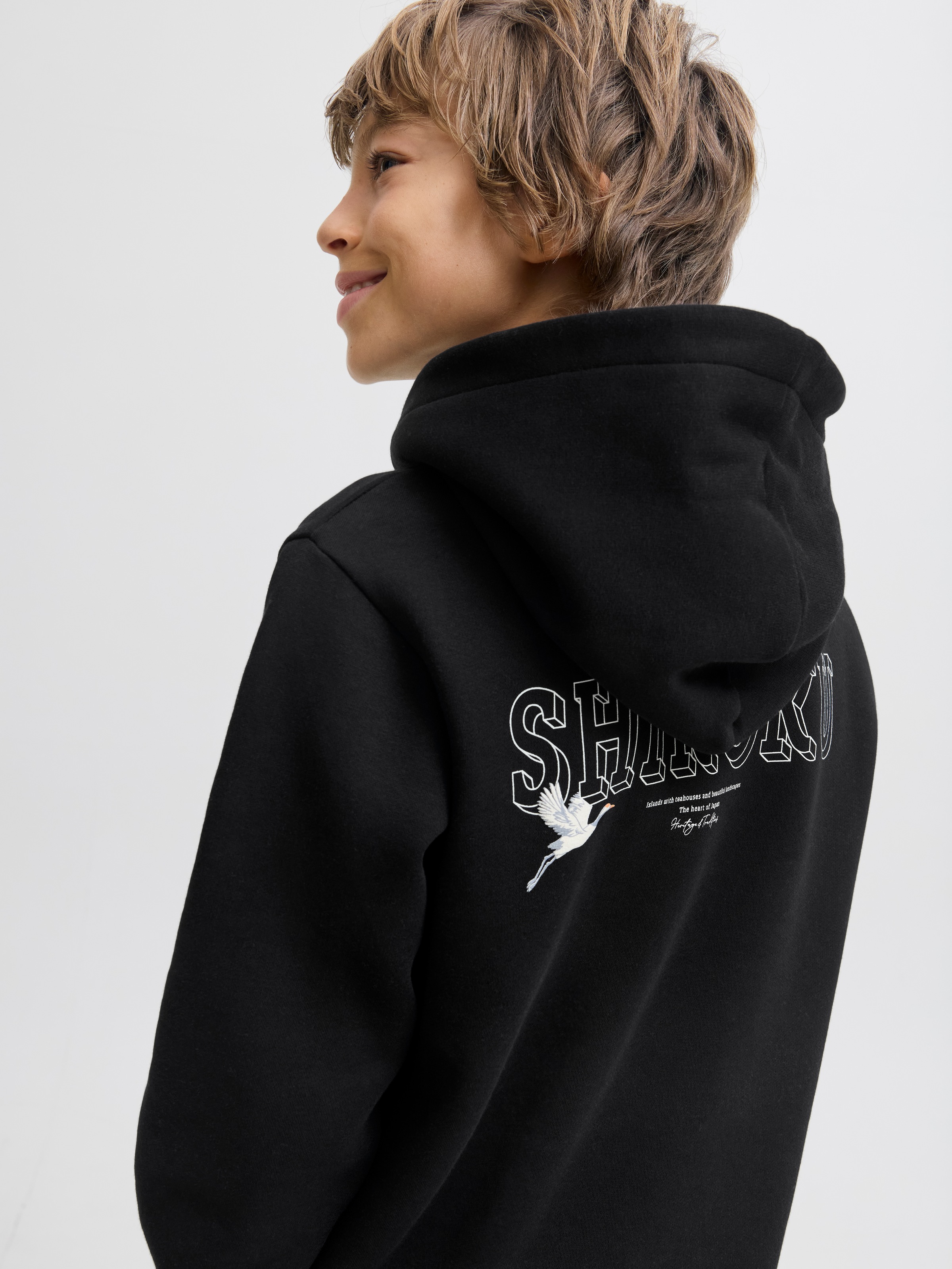 Jack & Jones Junior Kapuzensweatshirt »JJKENJI SWEAT HOOD JNR«
