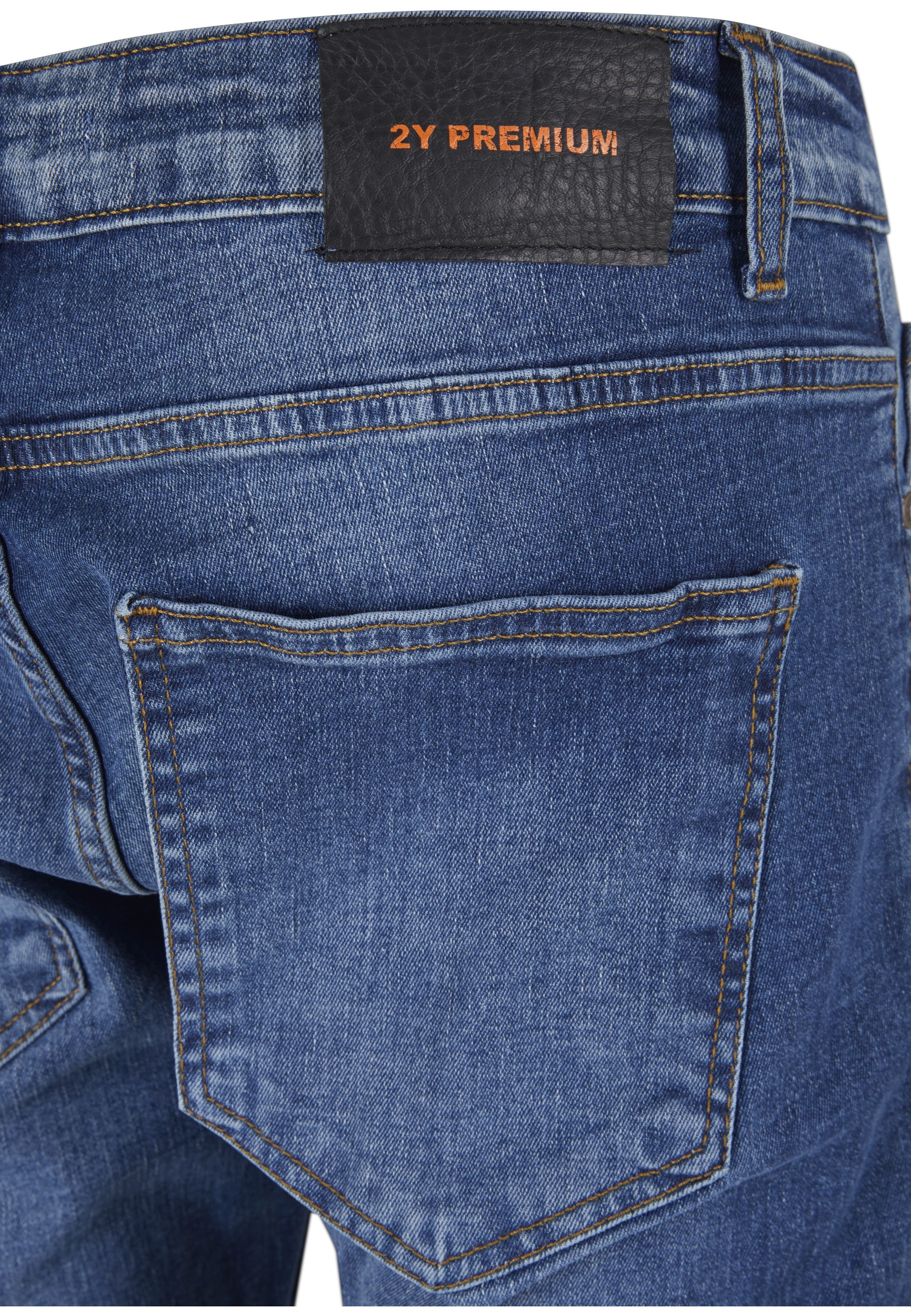 2Y Premium Bequeme Jeans »2Y Premium Herren 2Y Skinny Fit Jeans«