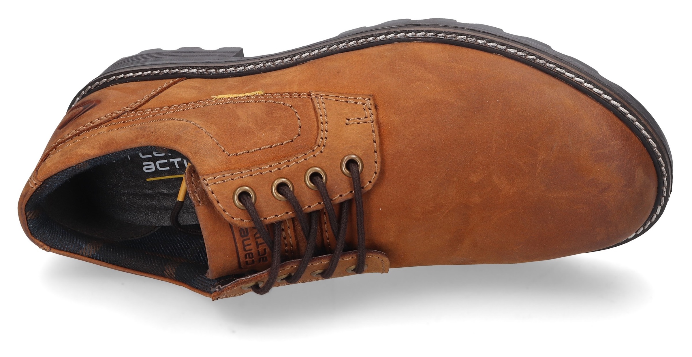 camel active Schnürschuh, Trachtenschuh, Halbschuh mit Profillaufsohle