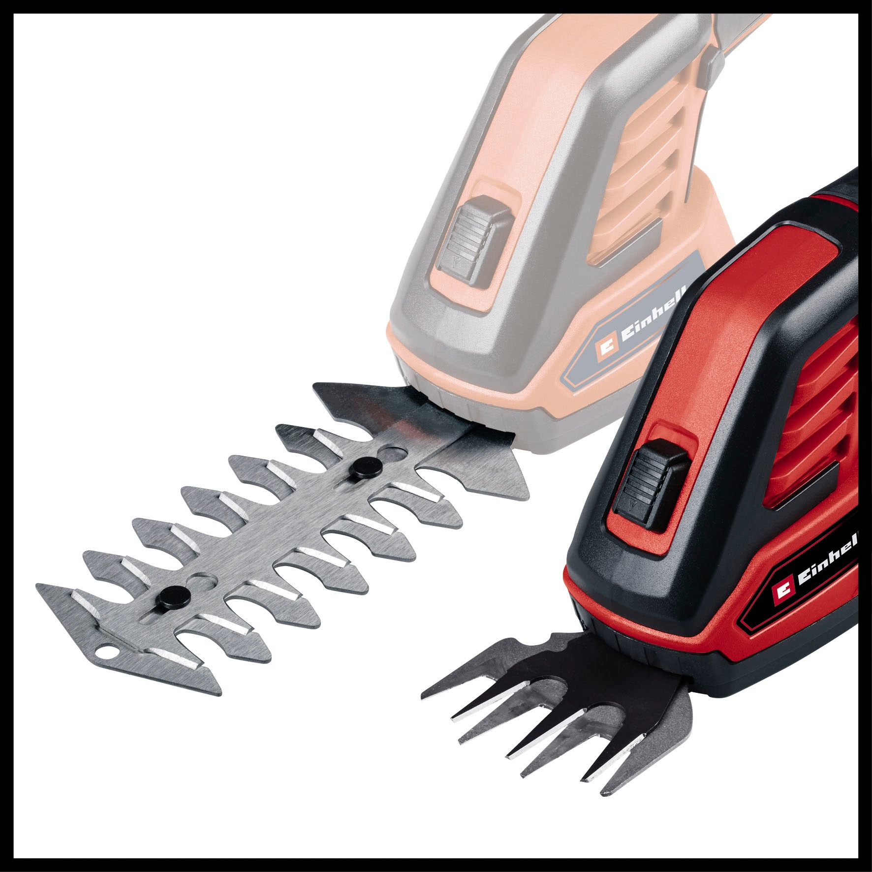 Einhell Akku-Gras- und Strauchscherenset »GC-CG 3,6/70 Li WT GC-CG 3,6/70 Li WT«, mit Akku 3,6V/2Ah und Ladekabel