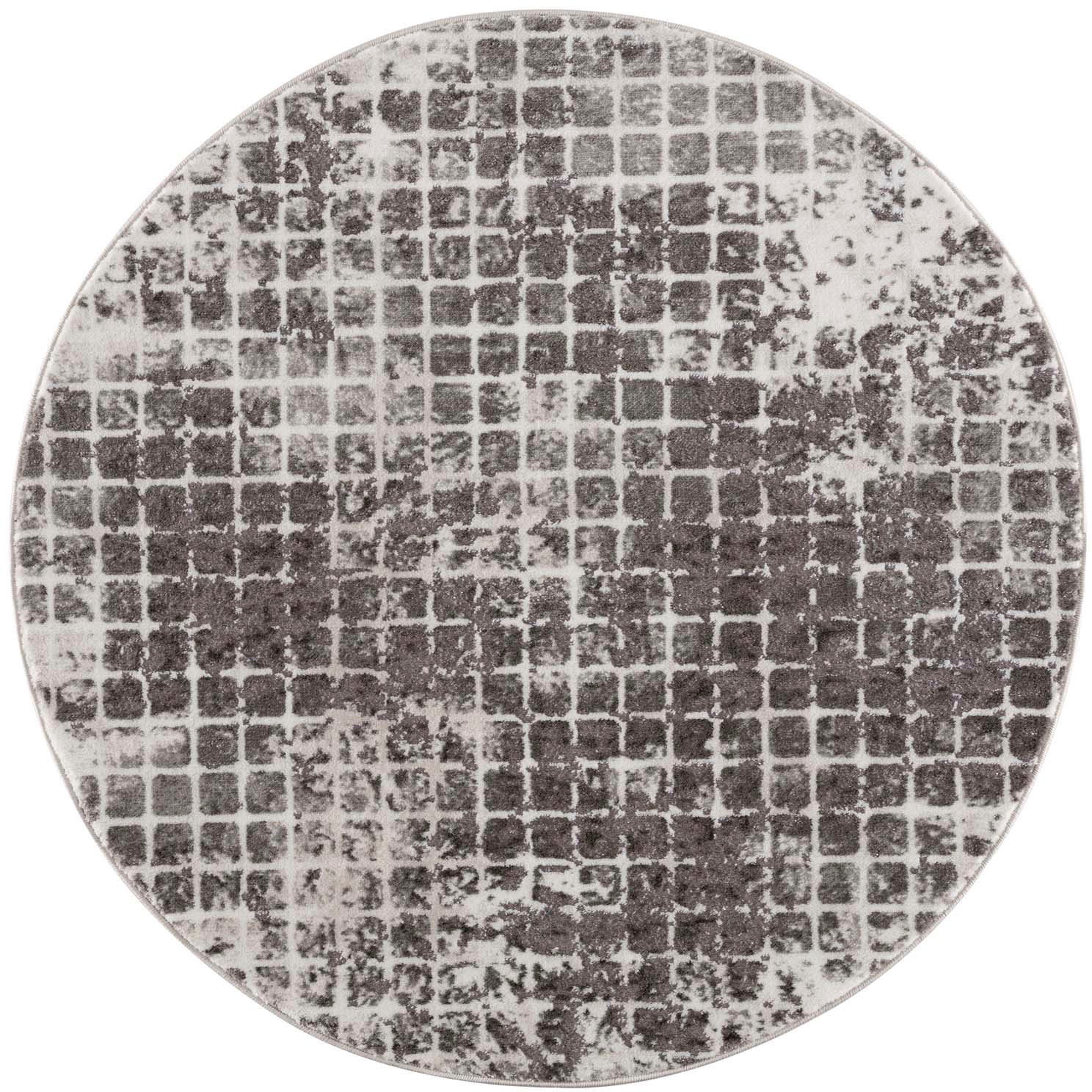 Carpet City Teppich "Noa 9328" rund 11 mm Höhe Kurzflor, Modern, Weicher Fo günstig online kaufen