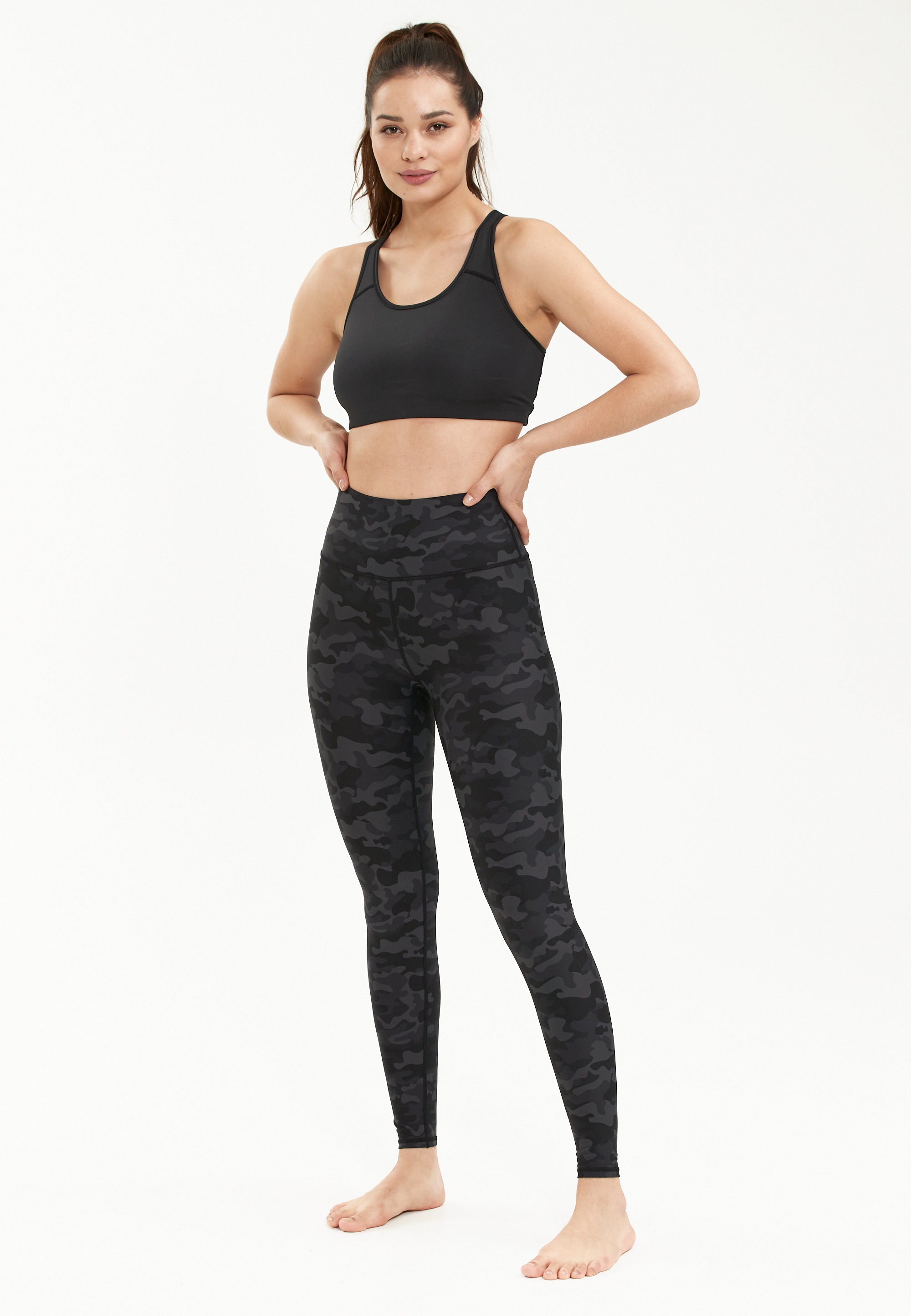 ATHLECIA Trainingstights »Mabel«, mit modischem Sportlichem -Muster