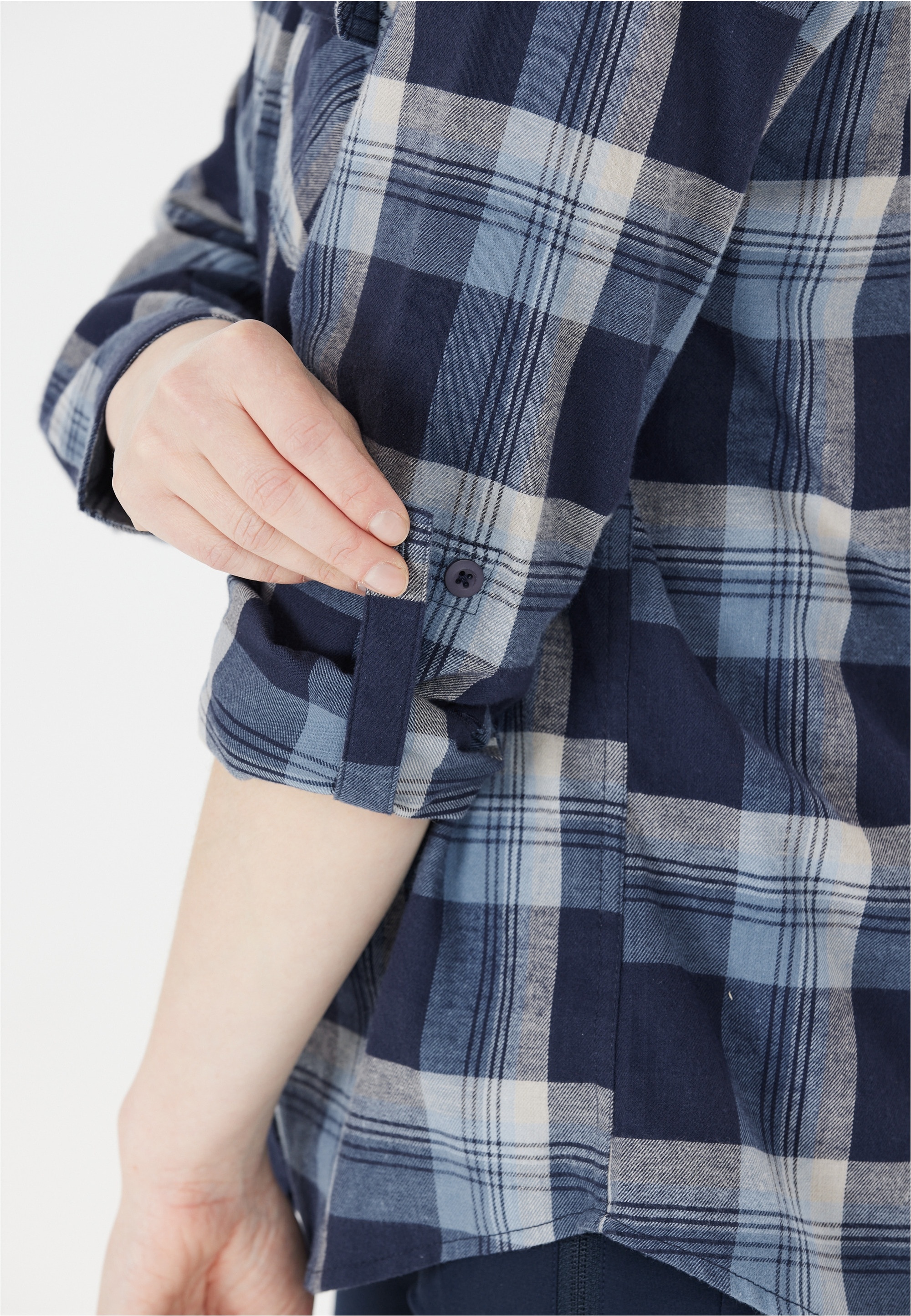WHISTLER Fleeceshirt »Christer«, aus weichem Baumwollmaterial