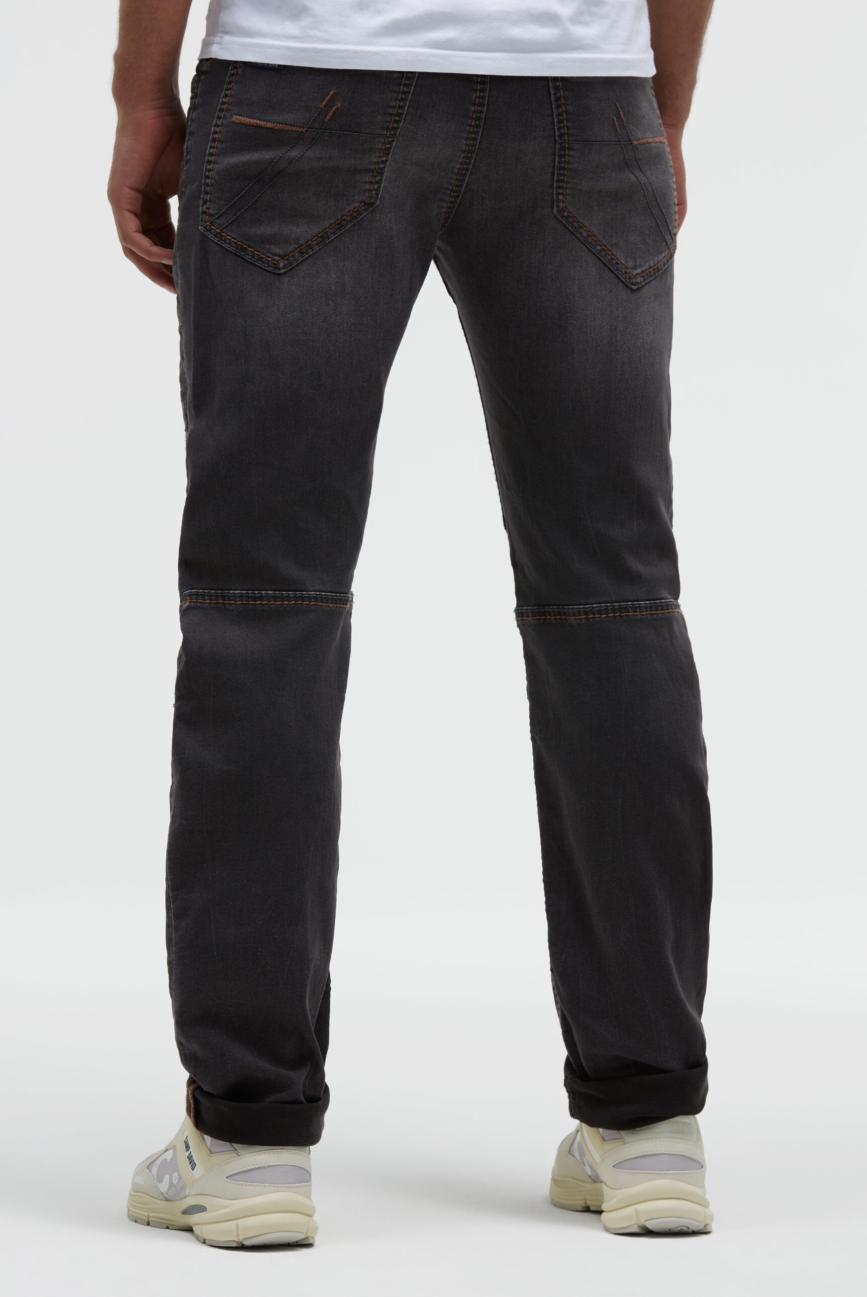 CAMP DAVID Regular-fit-Jeans mit tief sitzenden Gesäßtaschen