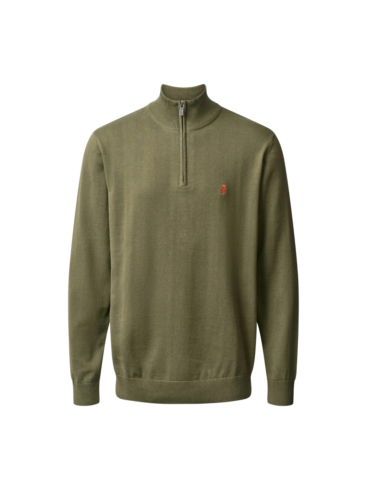 Strickpullover MCS "MCS Sweater MCEli", Herren, Gr. S, beetle, Obermaterial: 100% Baumwolle, Pullover Strickpullover