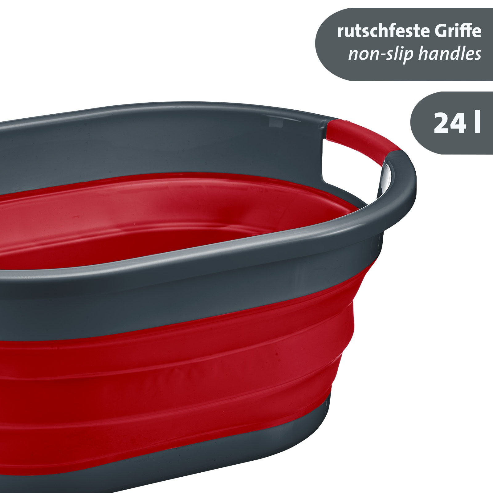 WESTMARK Wäschekorb, faltbar, 24 Liter