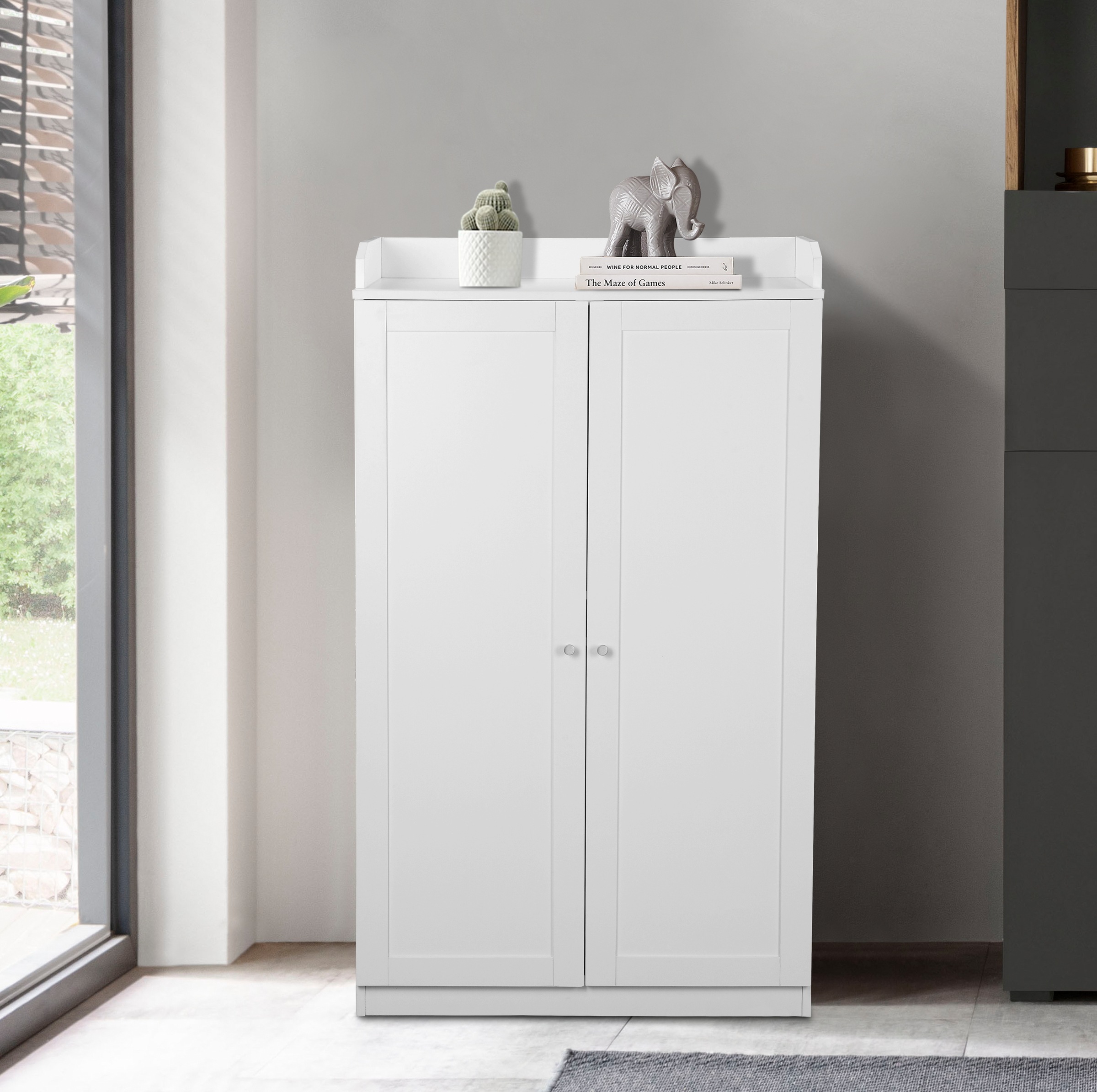 OTTO home Sekretär "Aalborg" PC-Schrank im Landhaus-Stil, Tastaturauszug, S günstig online kaufen