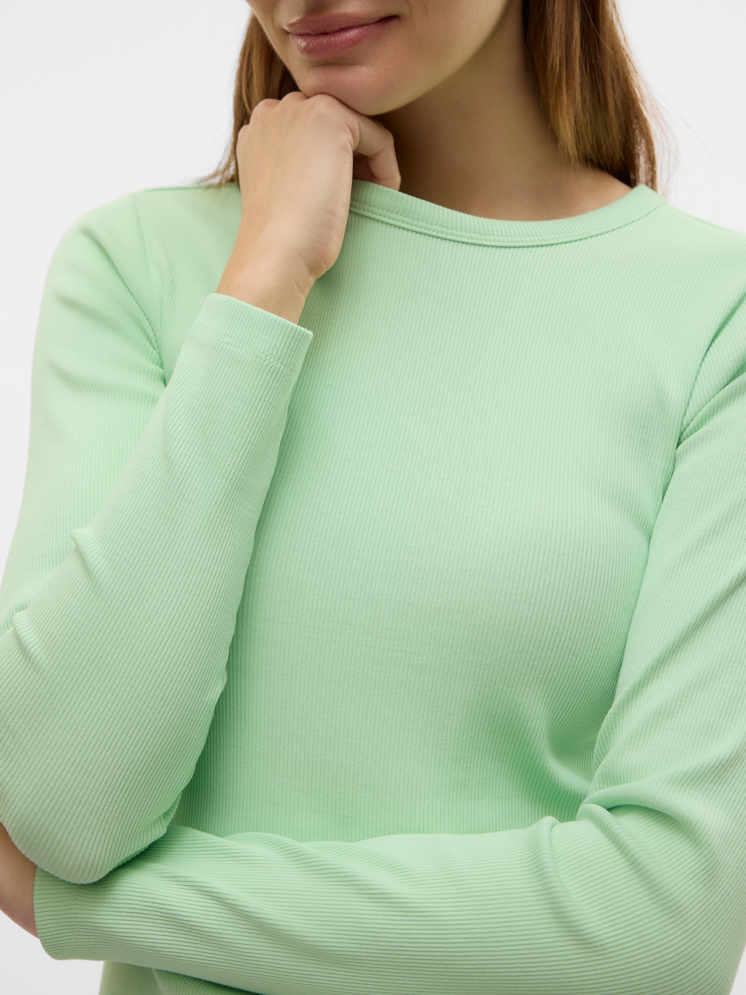 Vero Moda Langarmshirt »VMCHLOE LS SHORT TOP JRS NOOS«