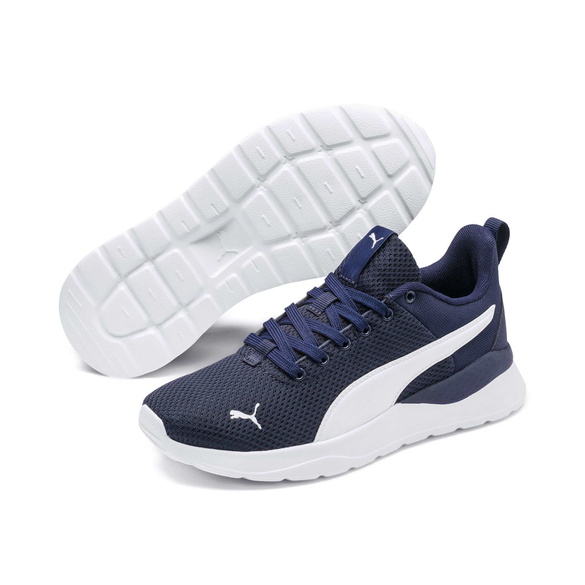 PUMA 1100000002199 "ANZARUN LITE JR" atmungsaktives Mesh-Obermaterial, dämpfende EVA-Zwischensohle