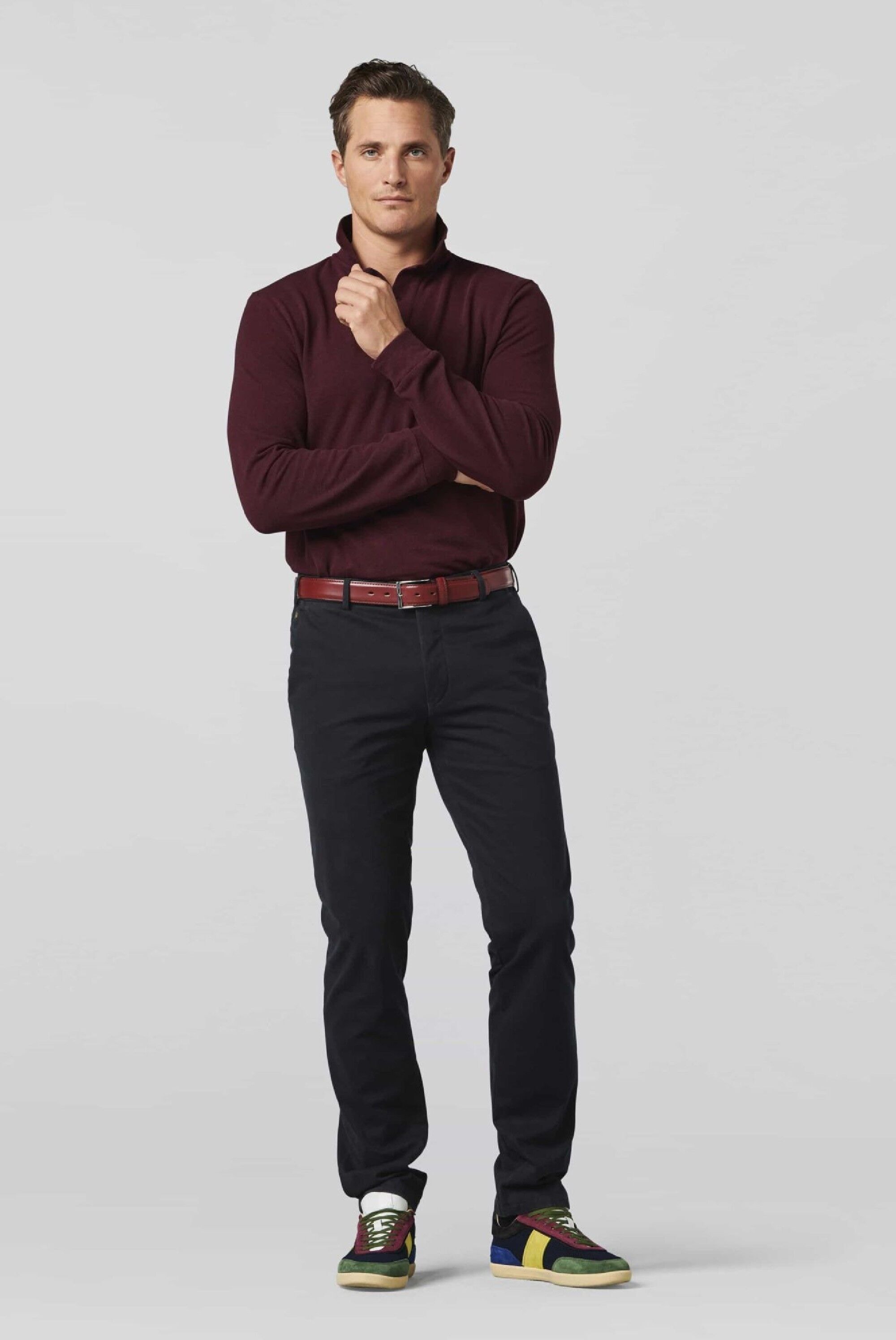 MEYER Ledergürtel "Gürtel", 1 Stk. aus hochwertigen Rindleder günstig online kaufen