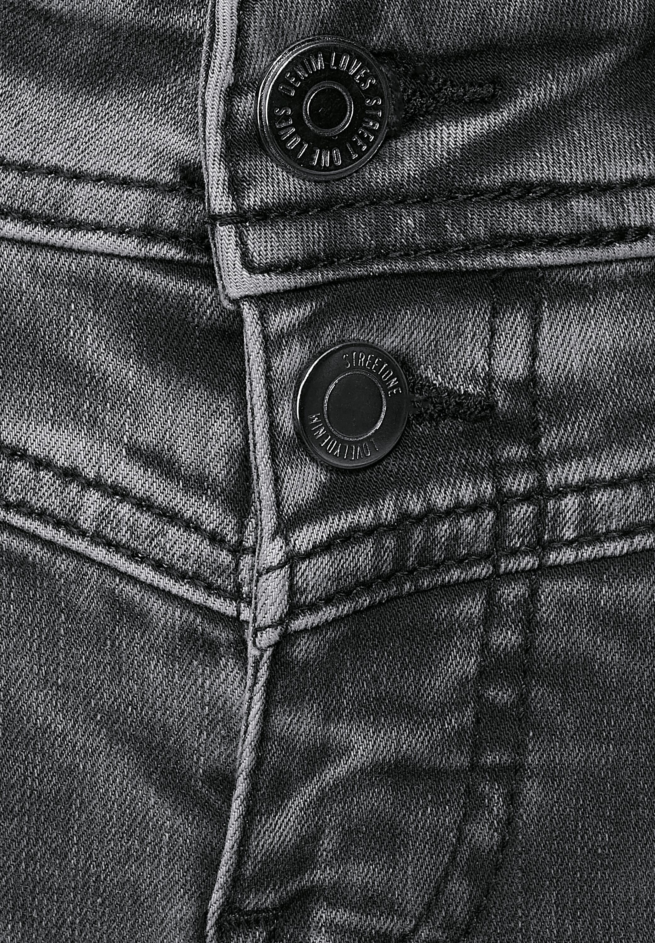 STREET ONE Comfort-fit-Jeans, High Waist