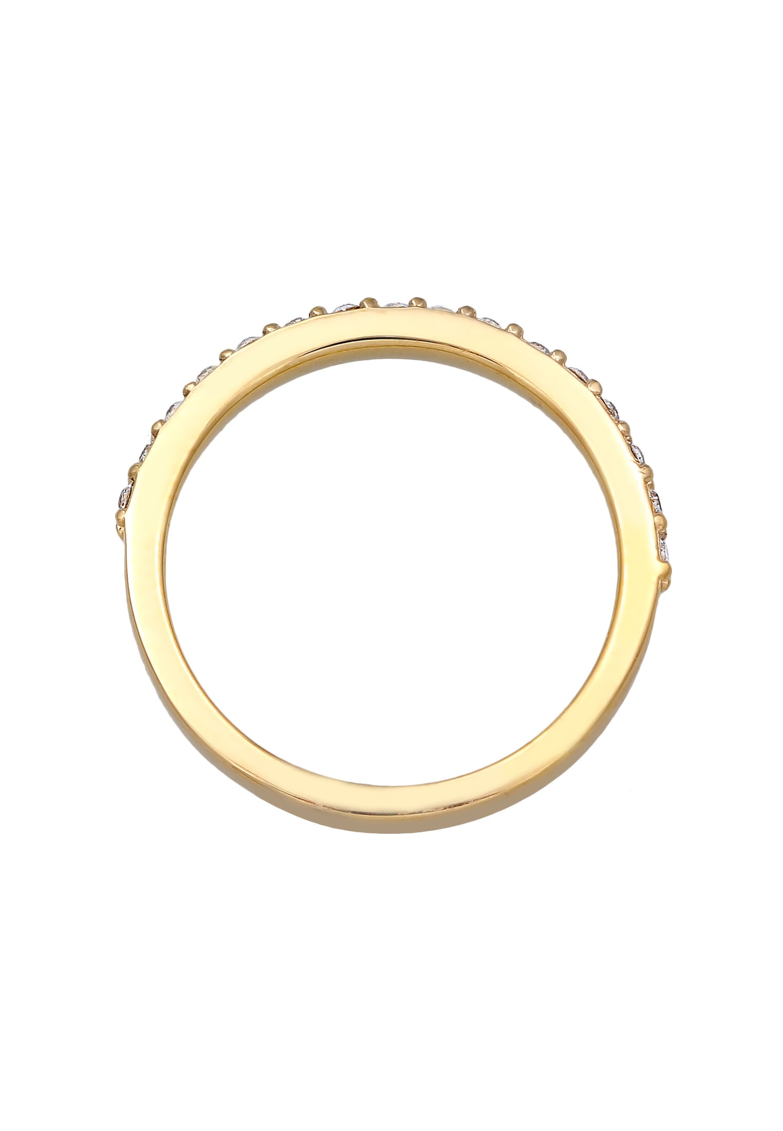 Elli Fingerring »Bandring Memoire Kristalle 925 Silber«