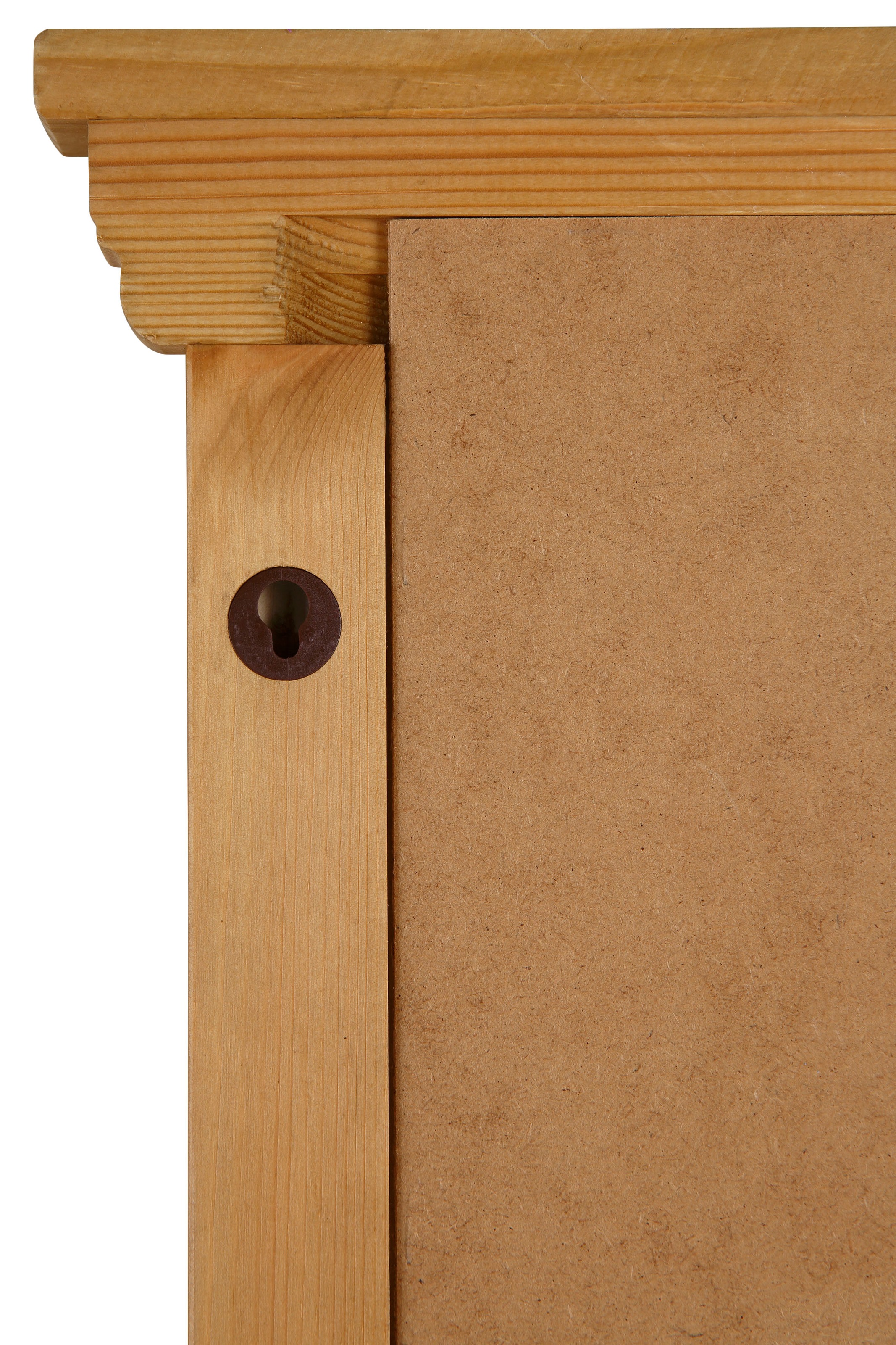 Home affaire Garderobenspiegel »Basilico«, Rahmen aus massiver Kiefer, FSC®, Breite 86 cm