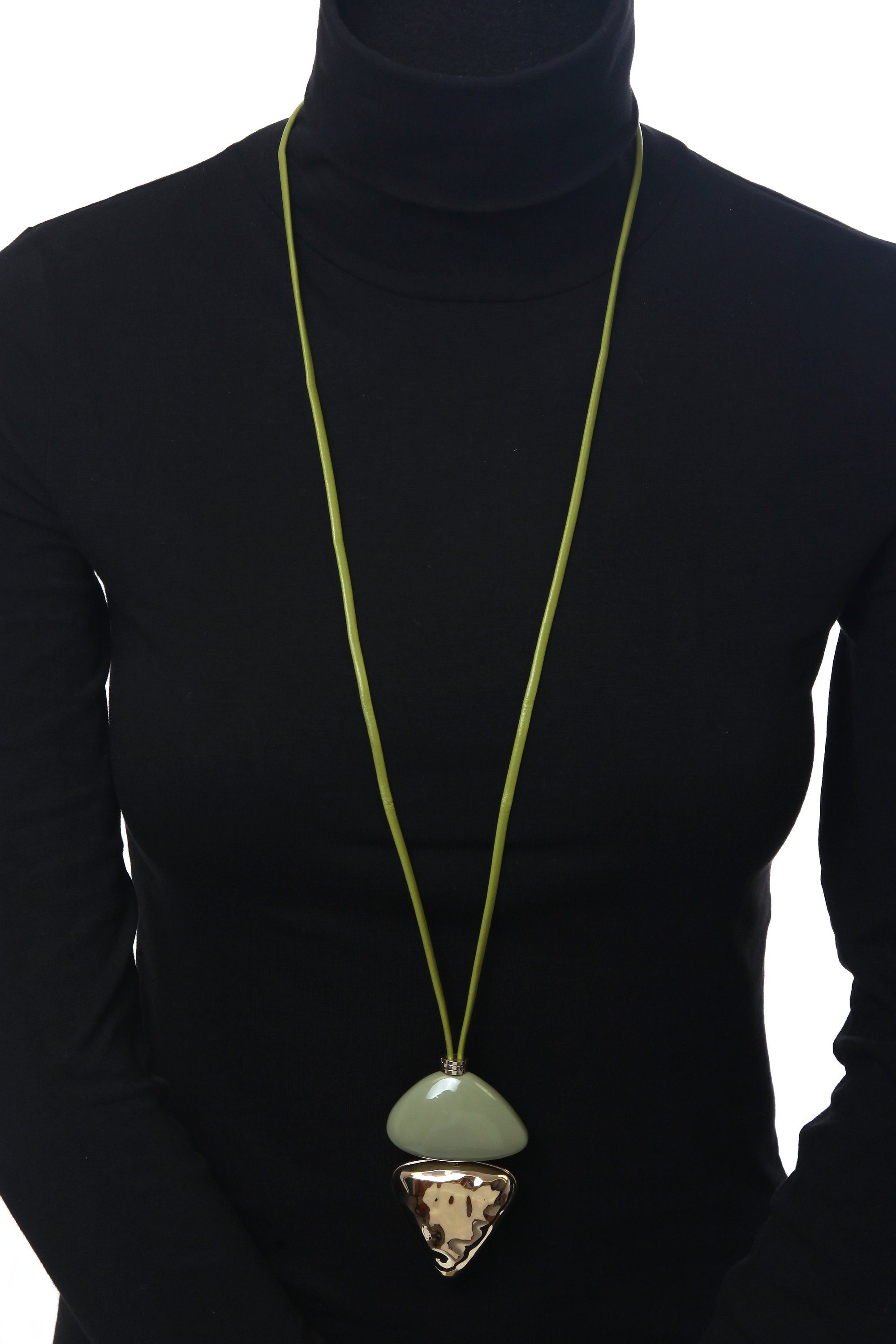 COLLEZIONE ALESSANDRO Lange Kette »Beate«, mit opulenten Behang