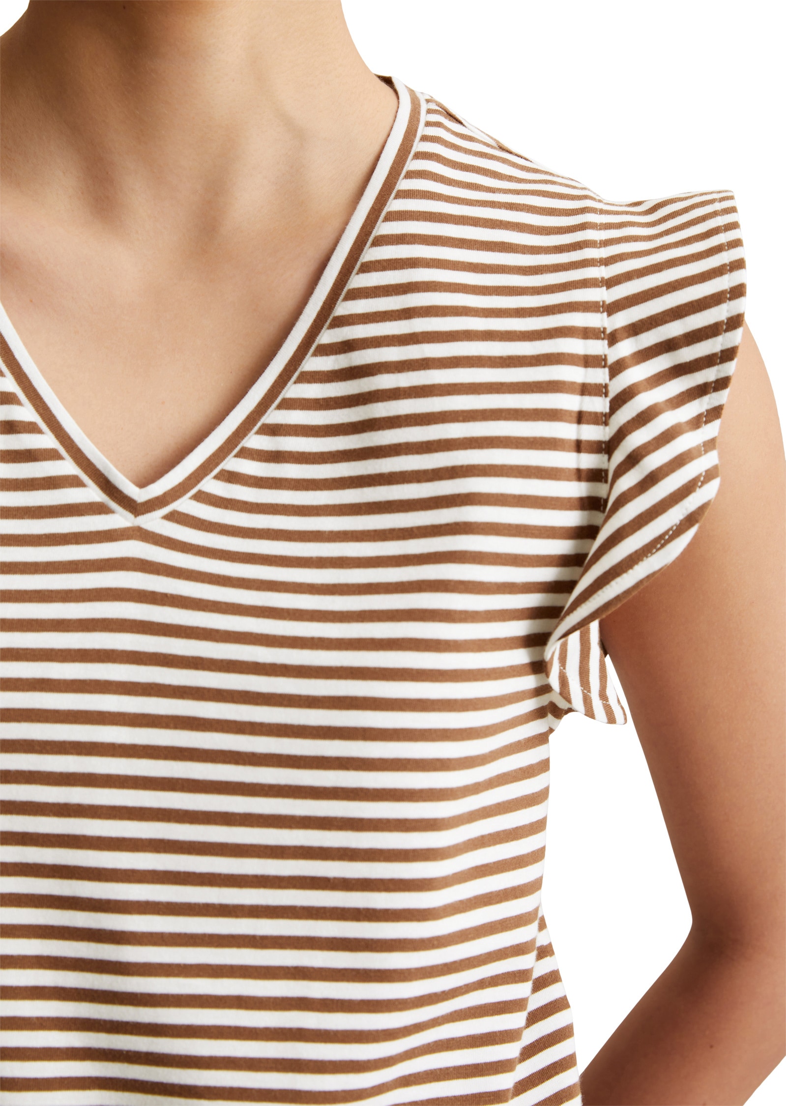Marc O'Polo DENIM T-Shirt »aus gestreiftem Single Jersey«