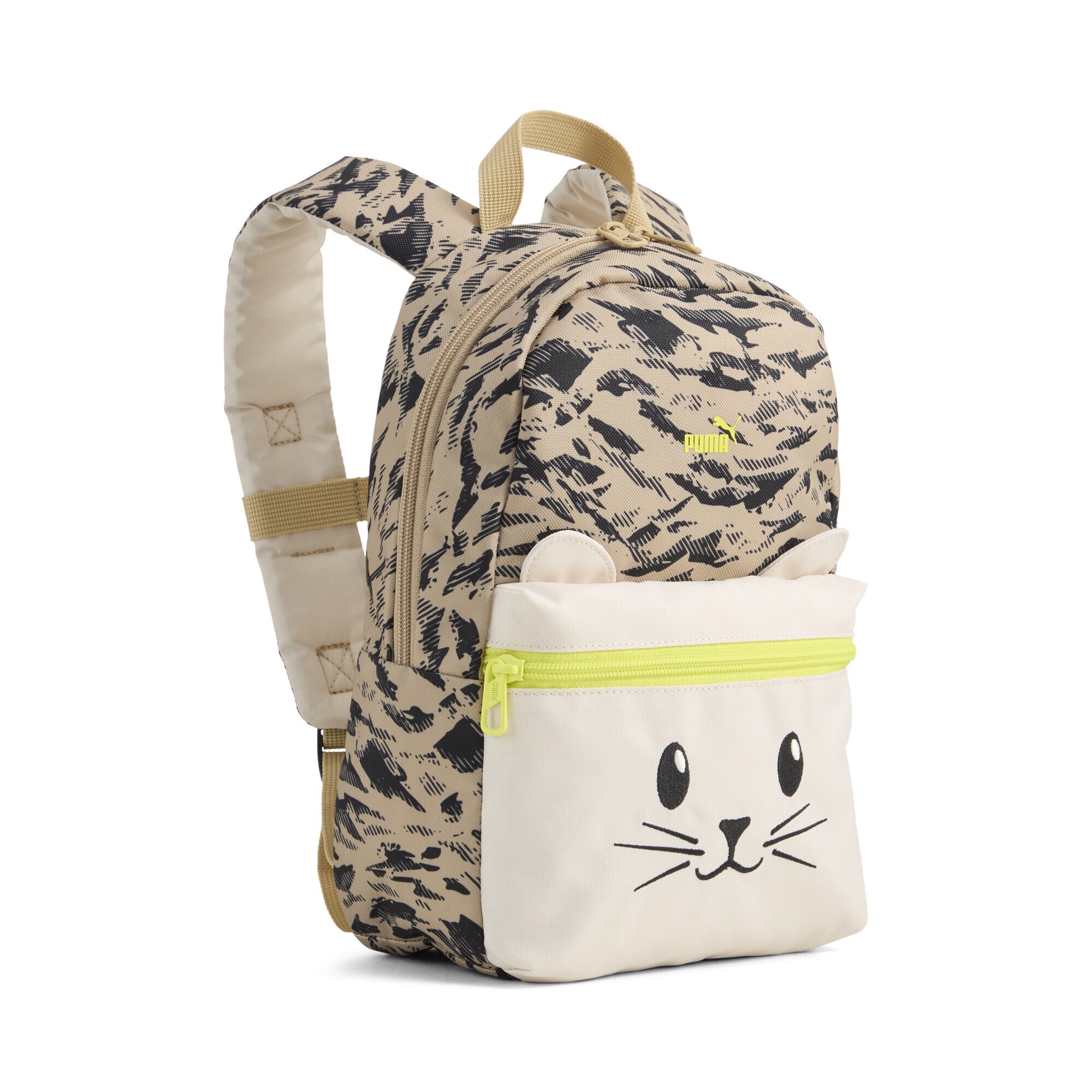 PUMA Freizeitrucksack "Animal 9 l Extrakleiner Rucksack Kinder", B/H/T: 21,5cm x 31cm x 9,5cm, onesizesand dune animal aop beige, Rucksäcke