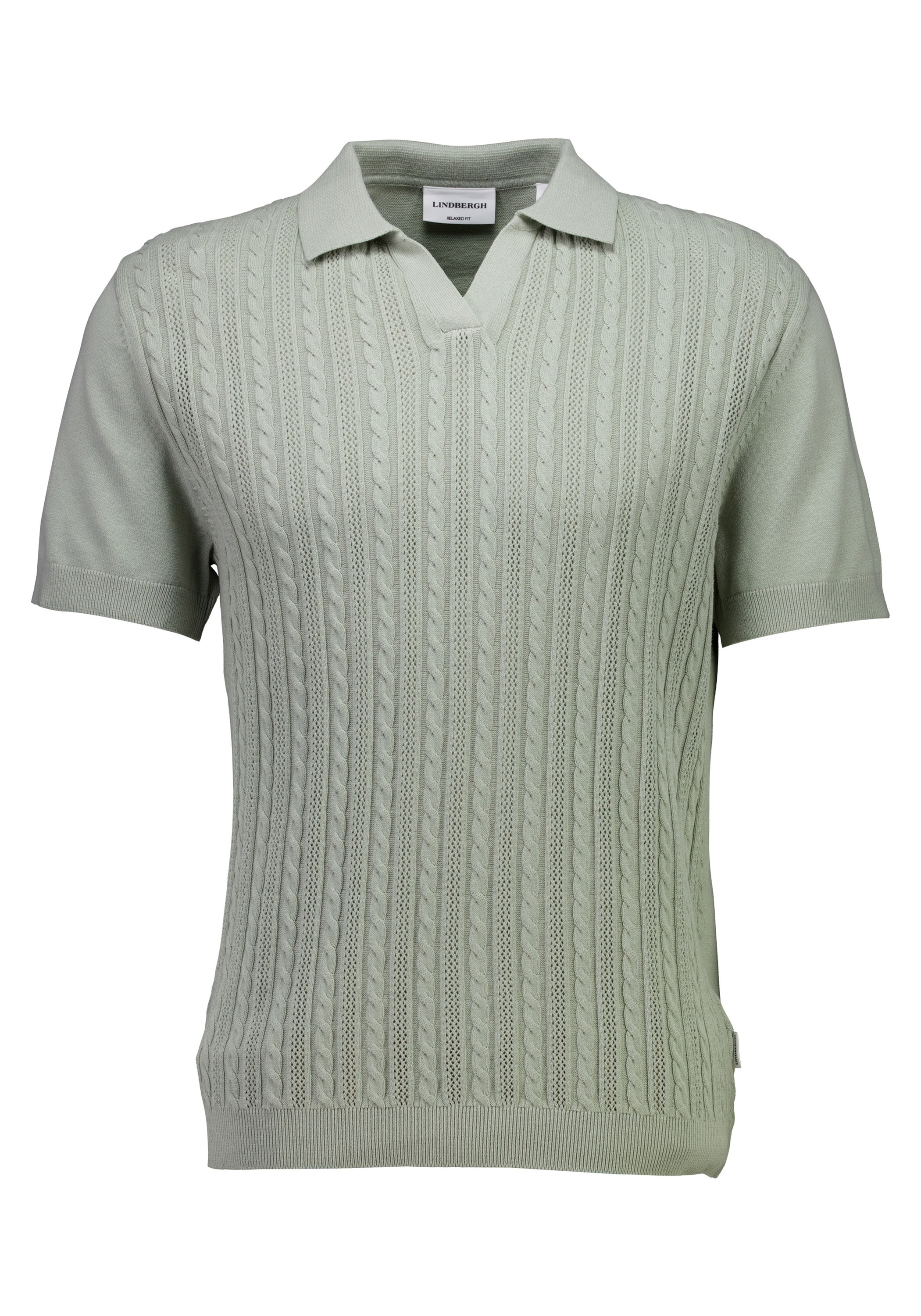 LINDBERGH Langarm-Poloshirt "Poloshirt (Langarm) Relaxed Fit"