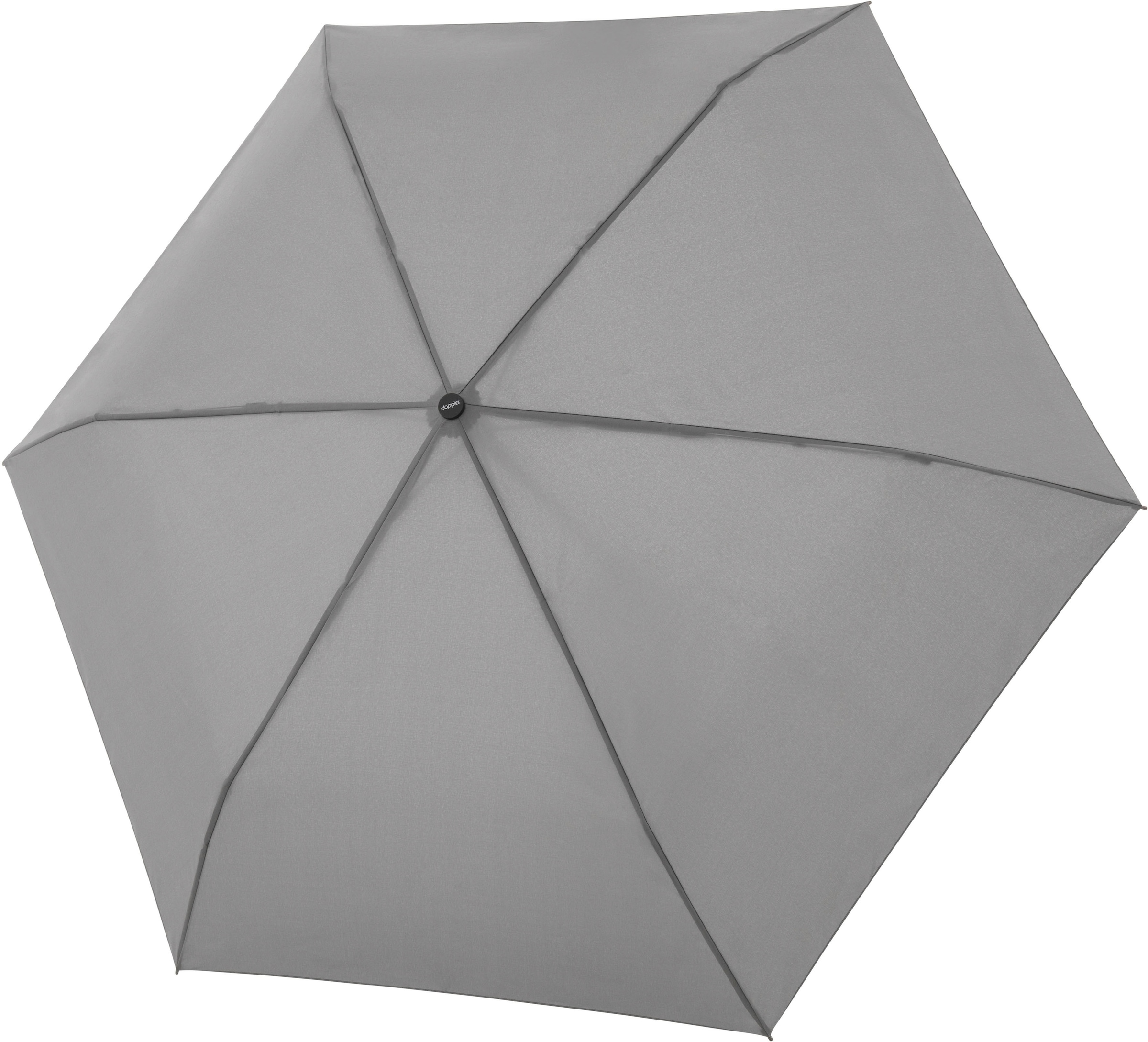 Taschenregenschirm »Smart close uni, grey«