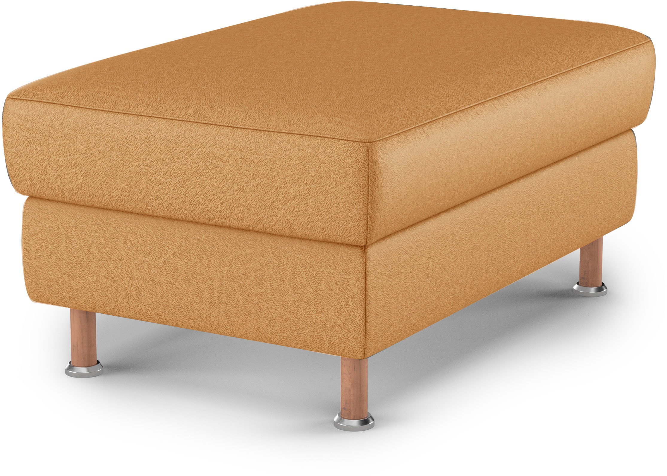Home affaire Polsterhocker »Calypso«, Holzfuesse mit Metallteller