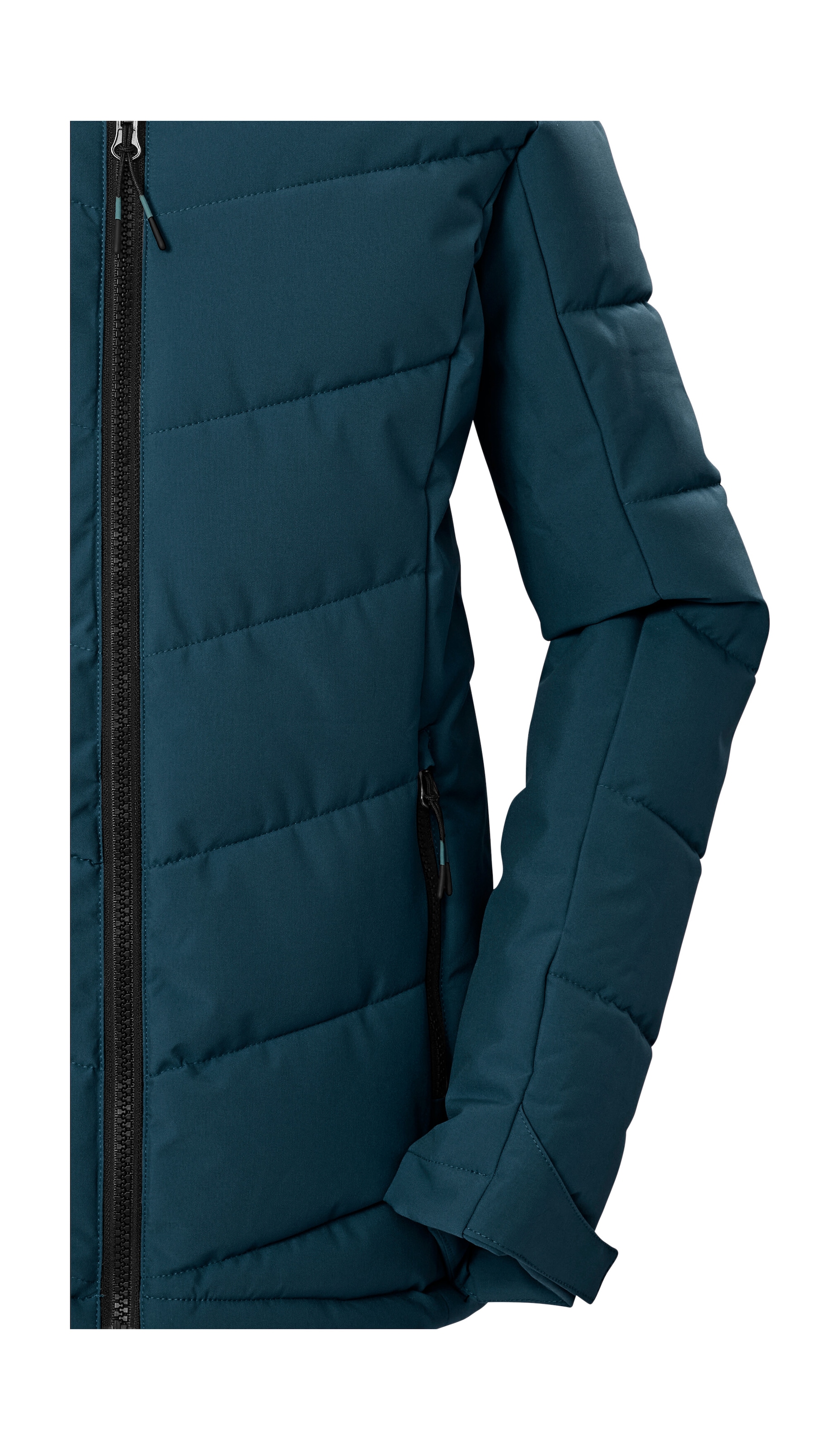 Killtec Steppjacke »KOW 220 GRLS QLTD JCKT« Winddichte, wasserabweisende Kinderjacke mit verstellbaren Bündchen